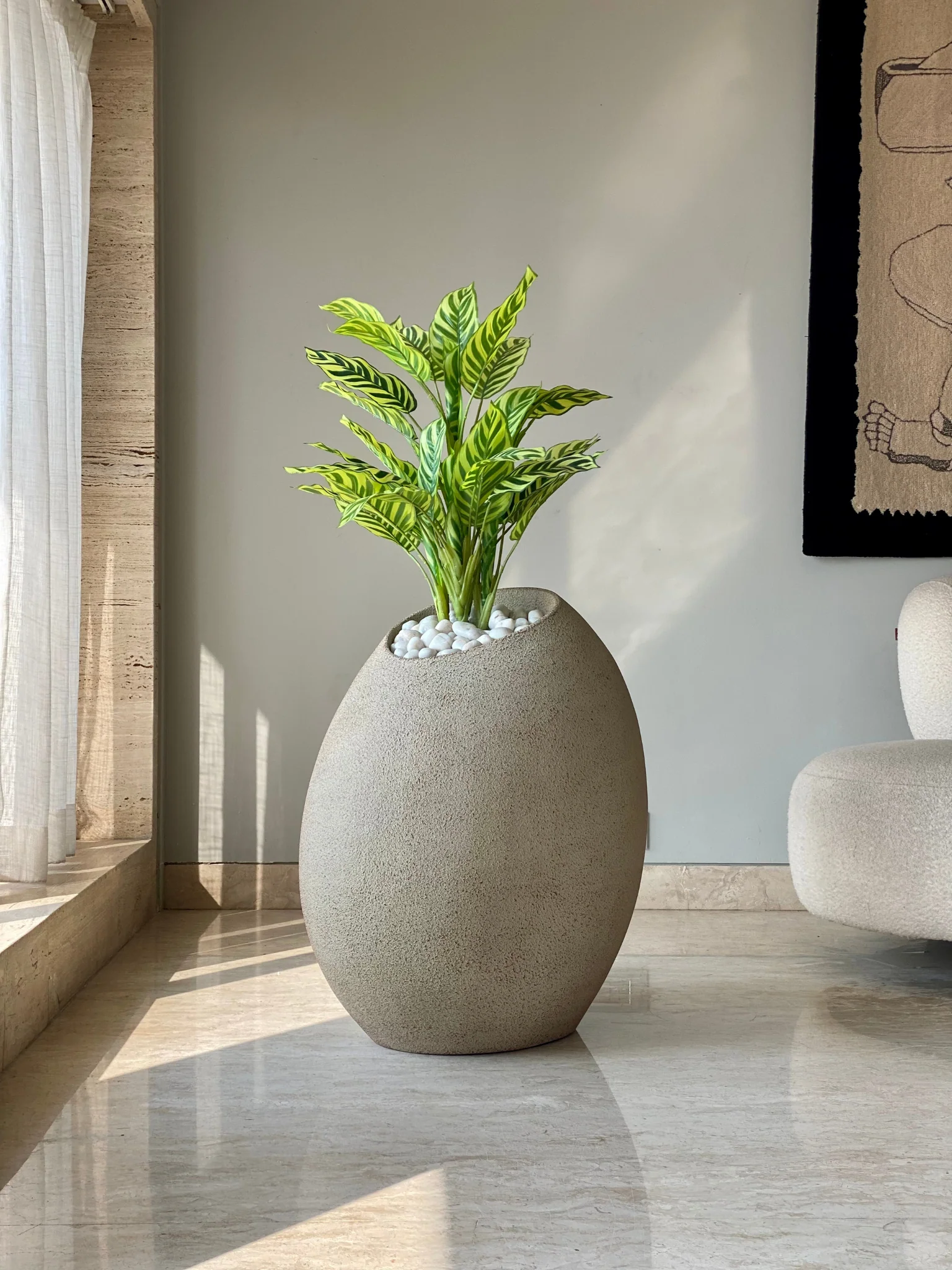 Acropolis Planter - Raw Terracotta - Image 9