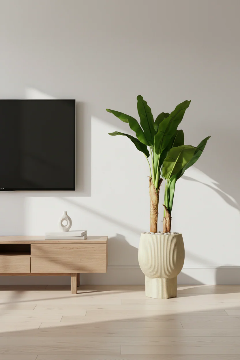 Artificial Banana Palm Plant - 4 Feet - Image 2