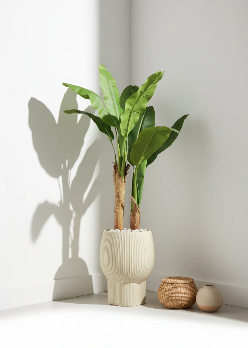 Artificial Banana Palm Plant - 4 Feet - Image 4