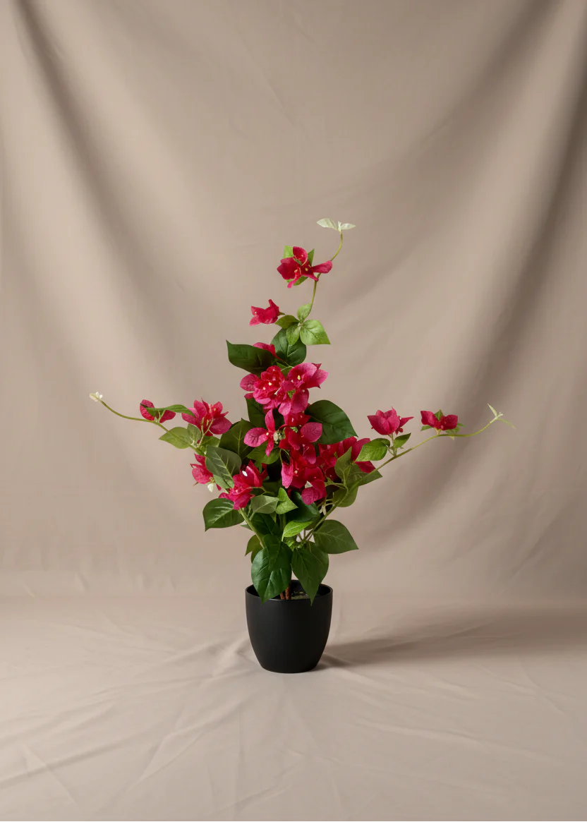 Artificial Bloom Bougainvillea Plant - 2.5 Feet - Image 3