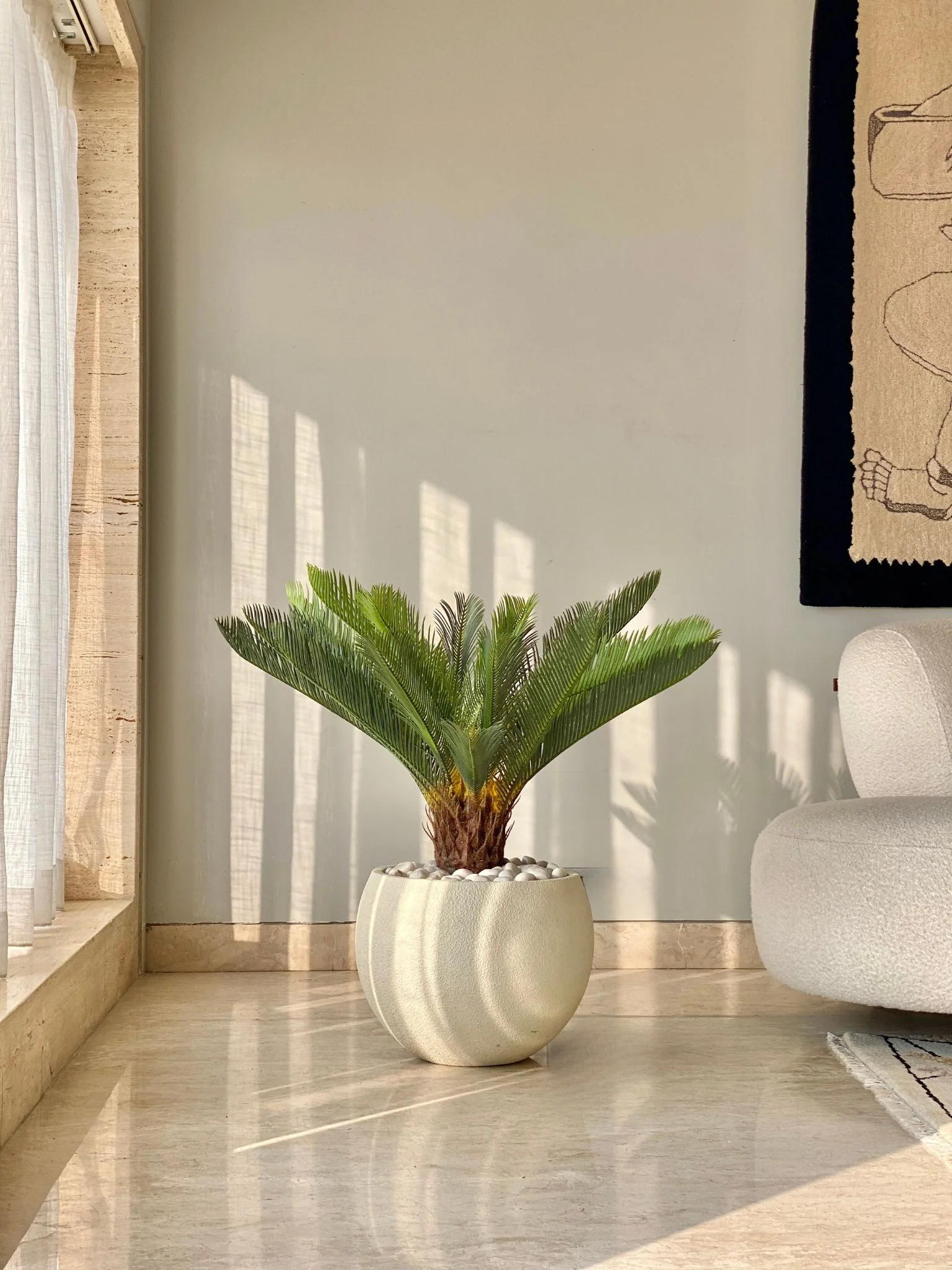 Artificial Cycas Plant - 2.5 Feet - Image 3