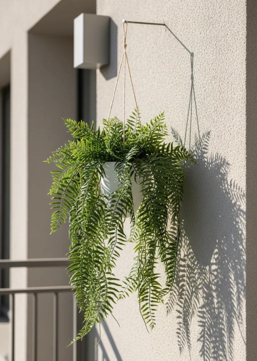 Artificial Hanging Fern - Image 4