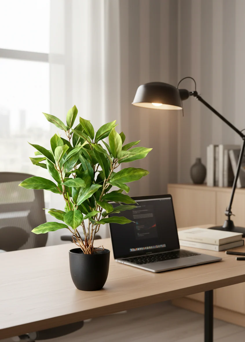 Artificial Jade Evergreen Plant - Image 5