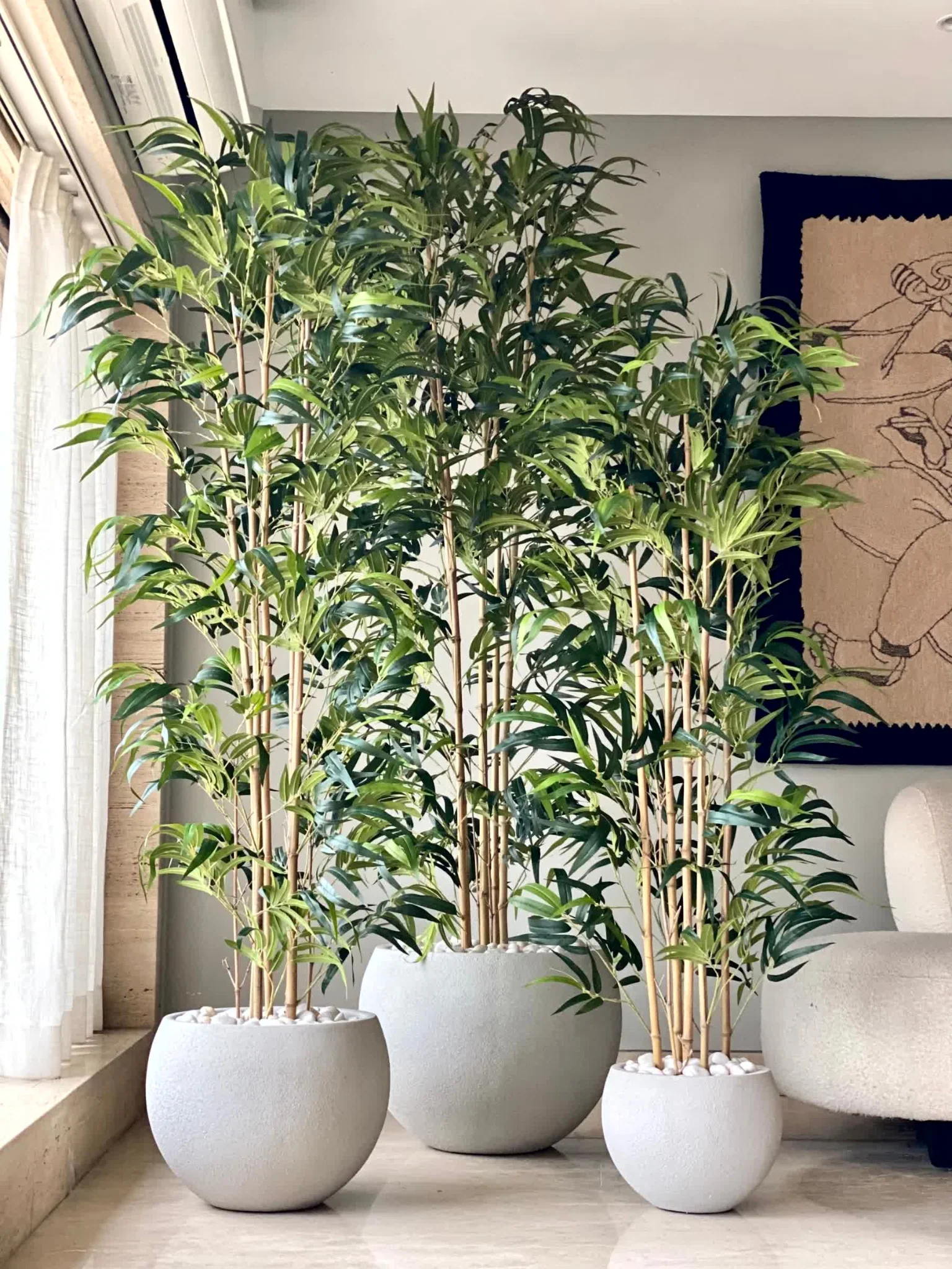 Artificial Lush Bamboo Plant - 6 Feet - Image 3
