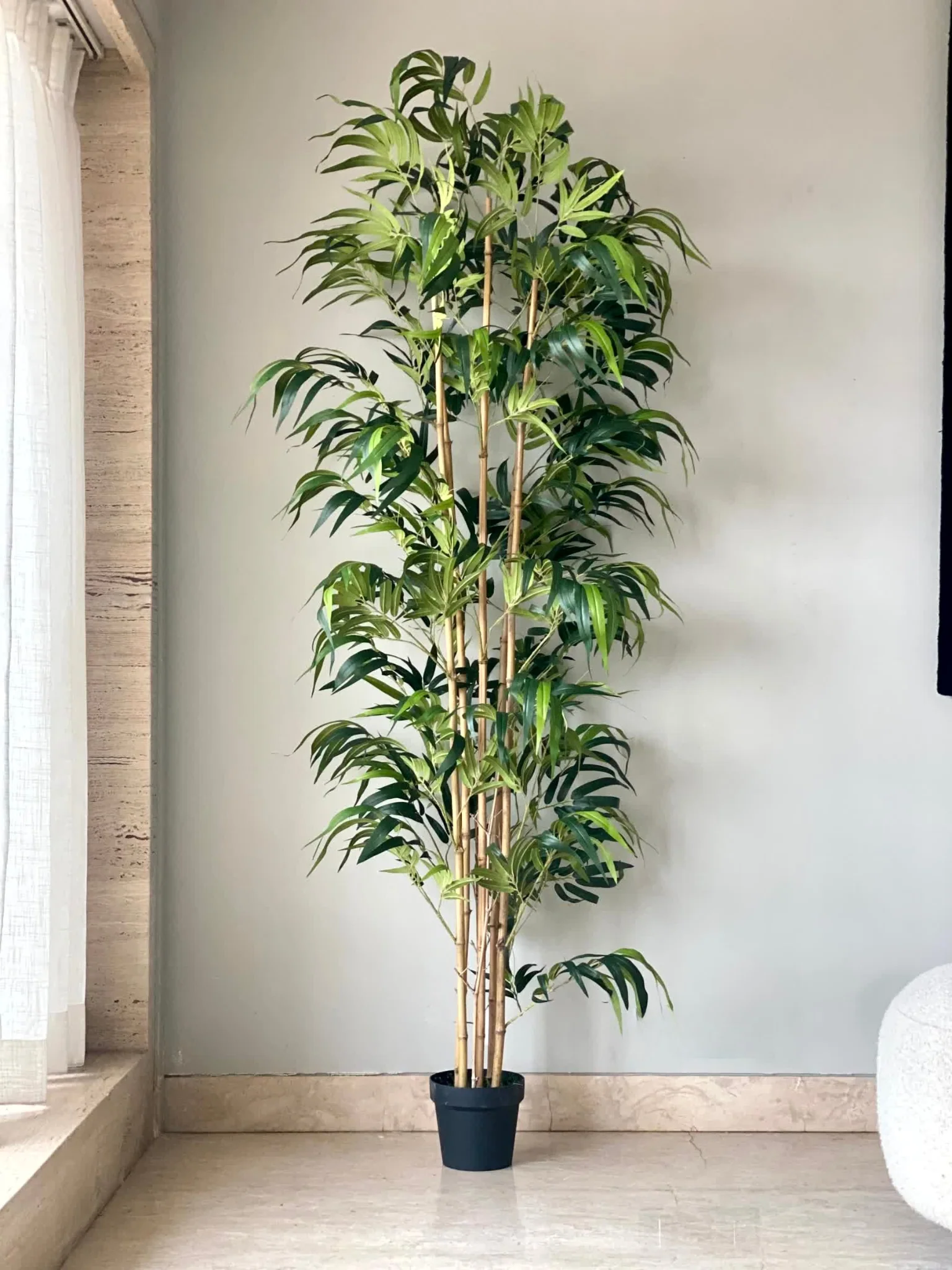 Artificial Lush Bamboo Plant - 6 Feet - Image 5
