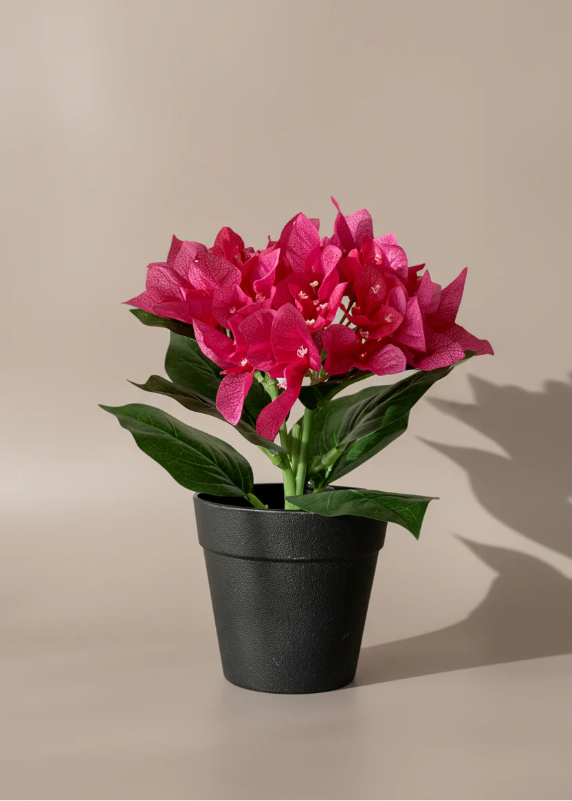 Artificial Pink Bougainvillea Plant - Image 3