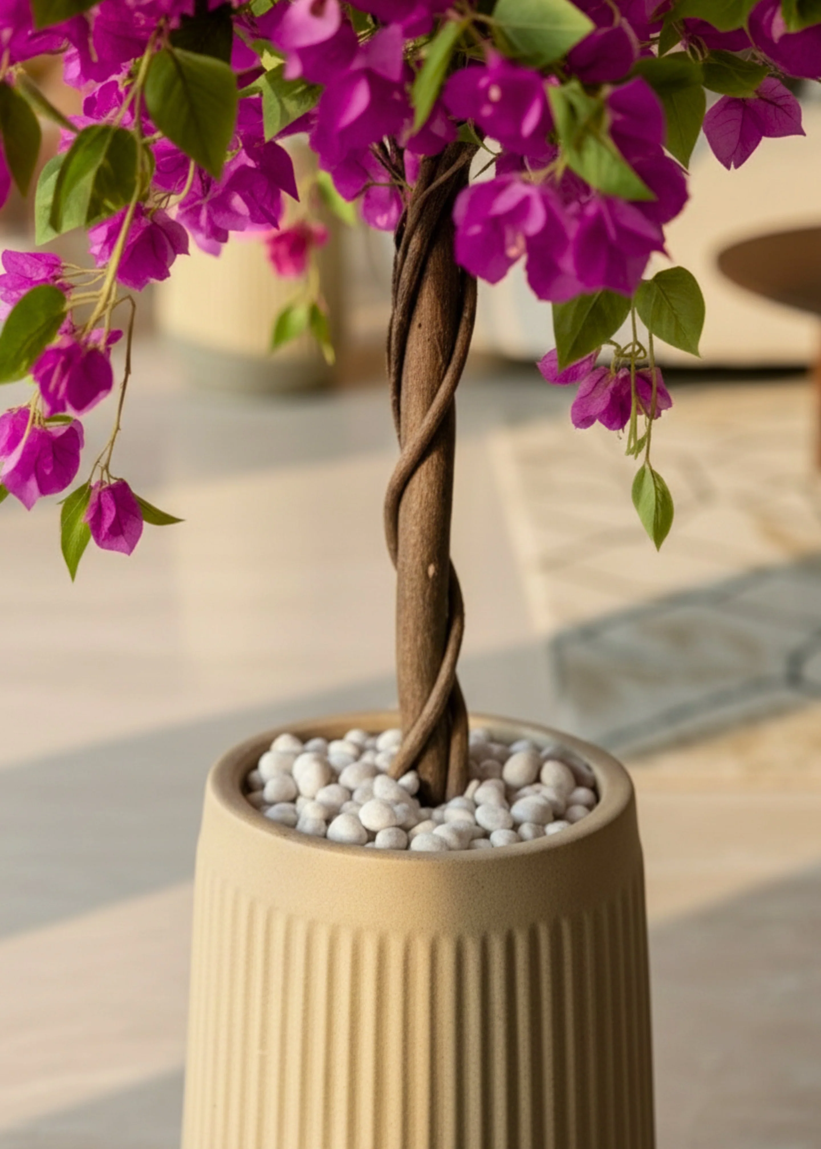 Artificial Purple Bougainvillea Plant - 3 Feet - Image 7