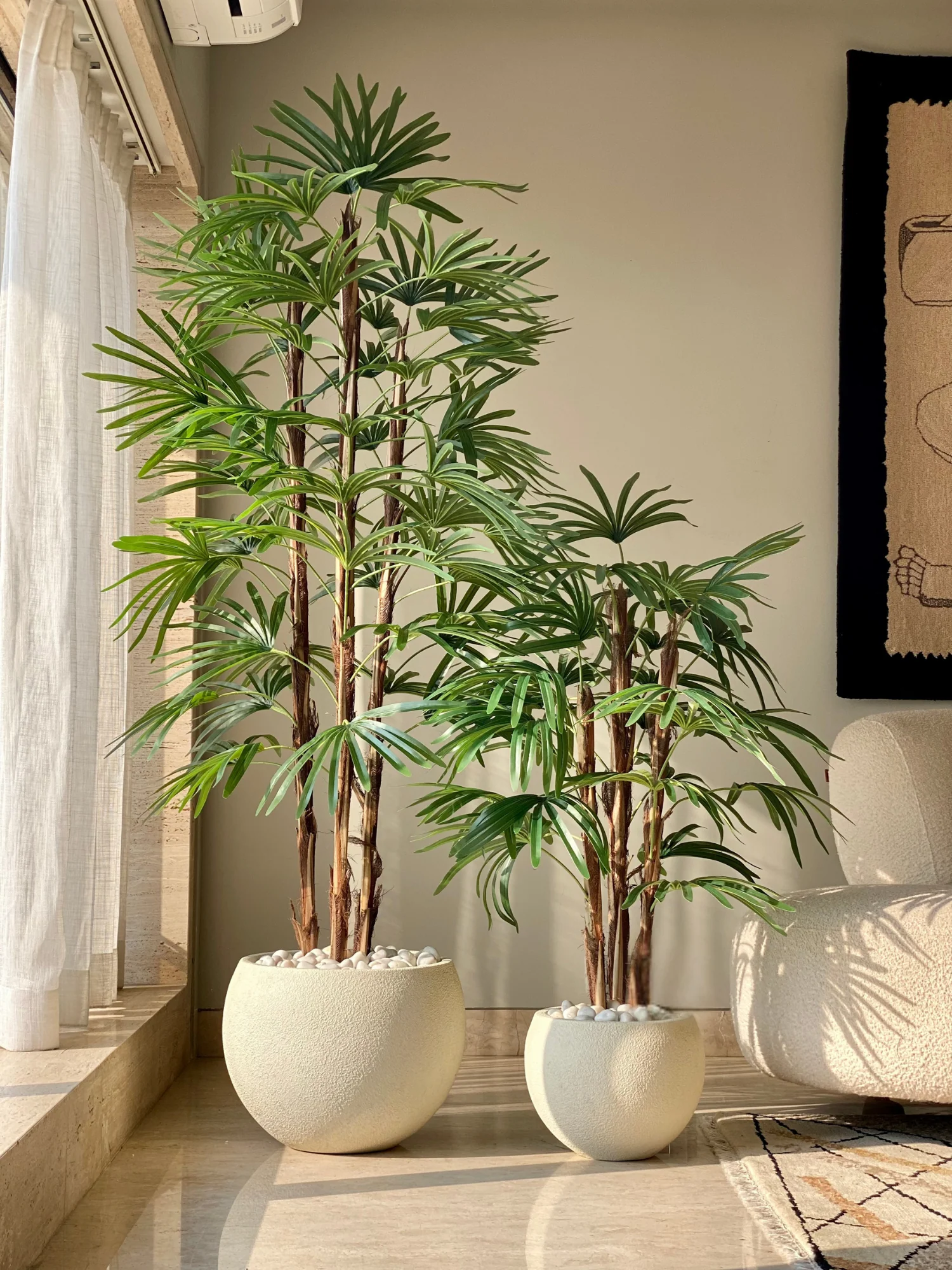 Artificial Rhapis Palm Tree - 6 Feet - Image 3