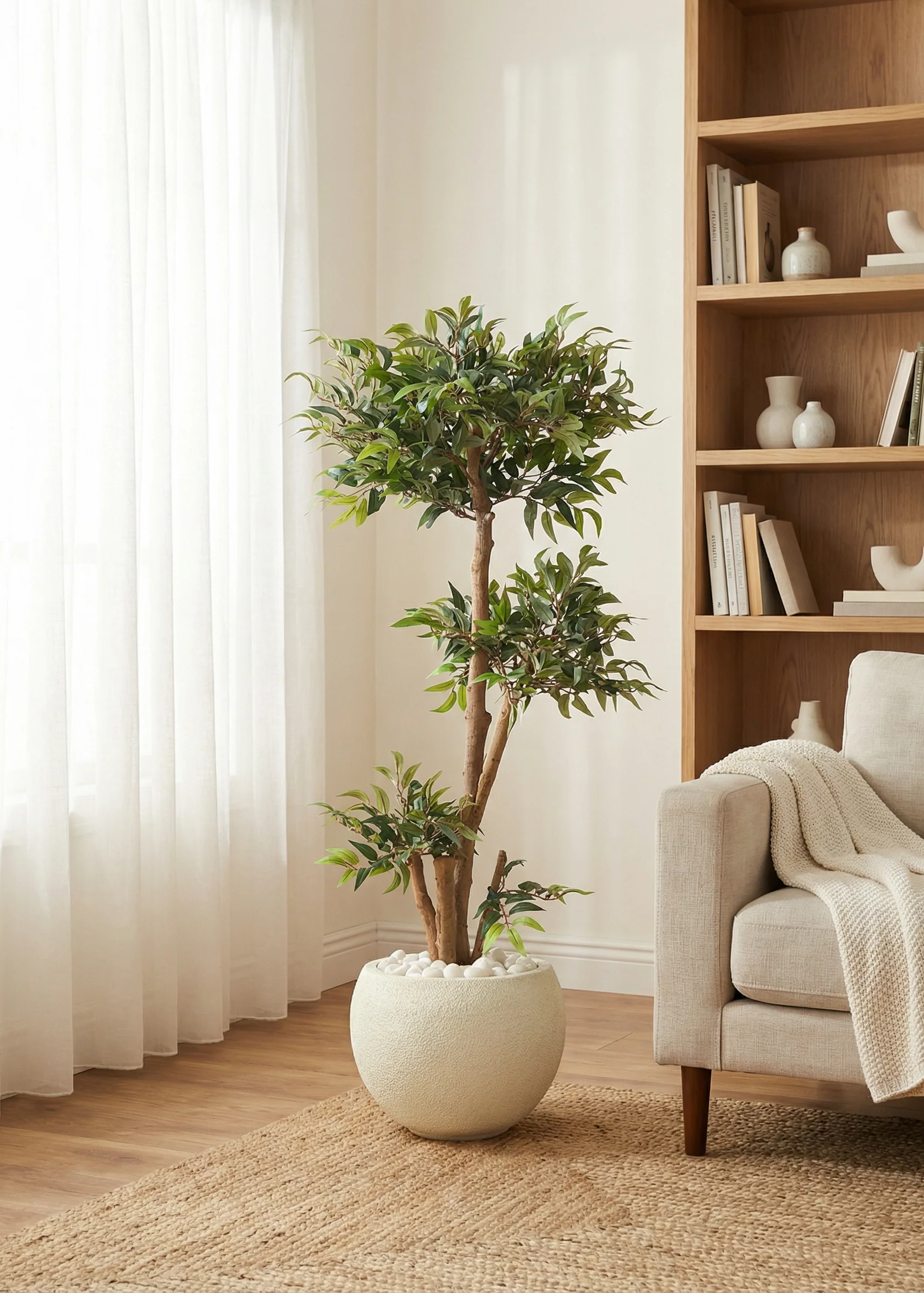 Artificial Ruscus Lush Plant - 4 Feet - Image 5