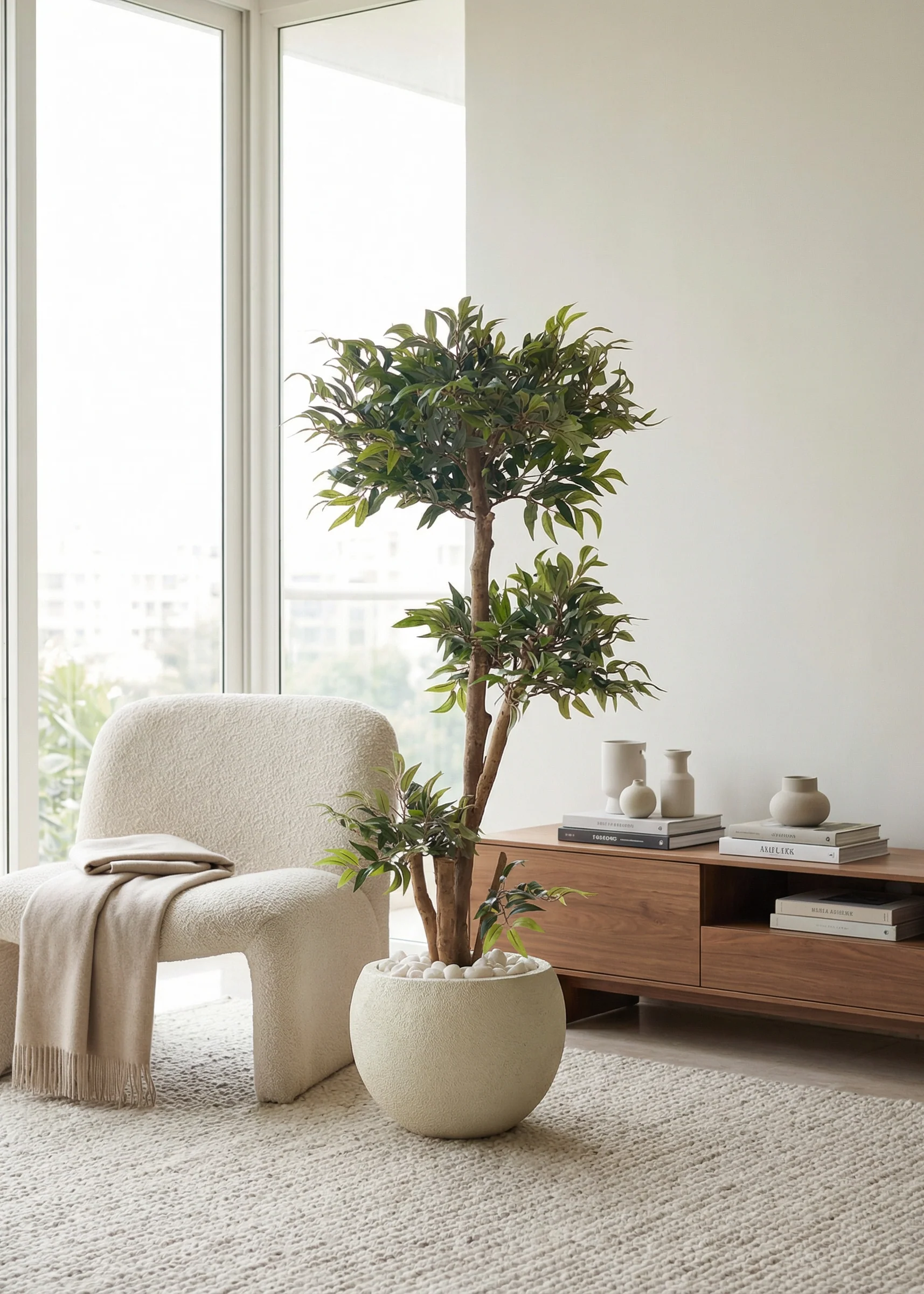 Artificial Ruscus Lush Plant - 4 Feet - Image 6