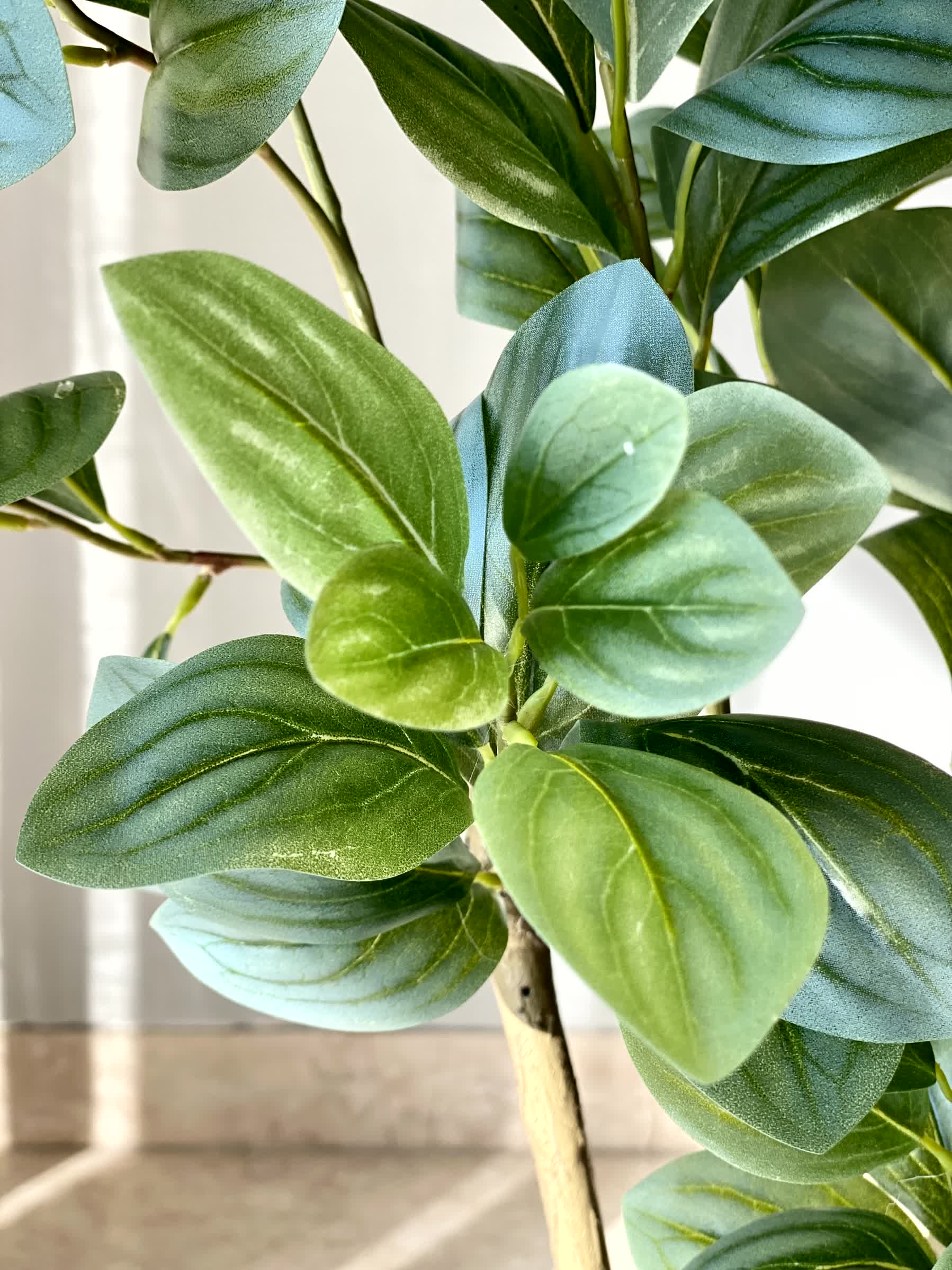 Artificial Variegated Schefflera Plant - 4 Feet - Image 4