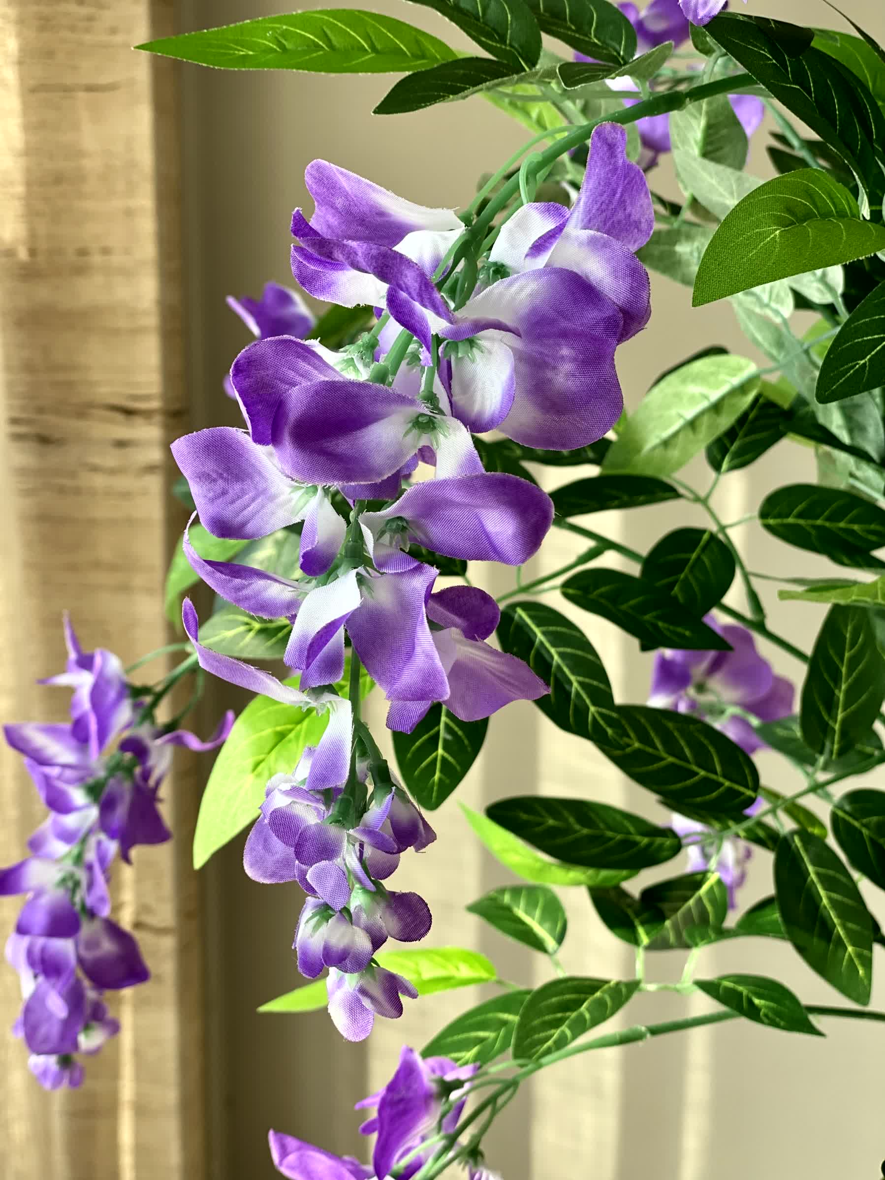 Artificial Wisteria Lavender Plant - 4 Feet - Image 2