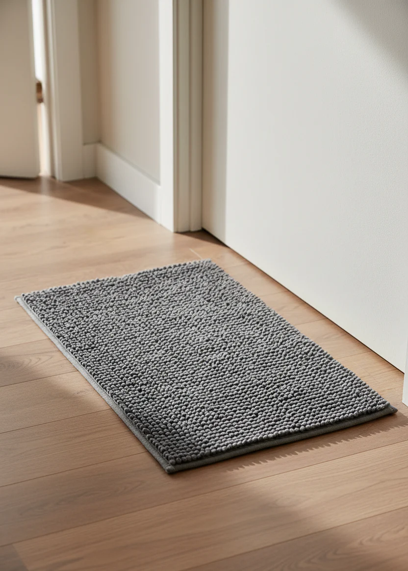 Aura Bath Mat - Grey - Image 6