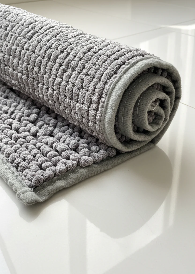 Aura Bath Mat - Grey - Image 9