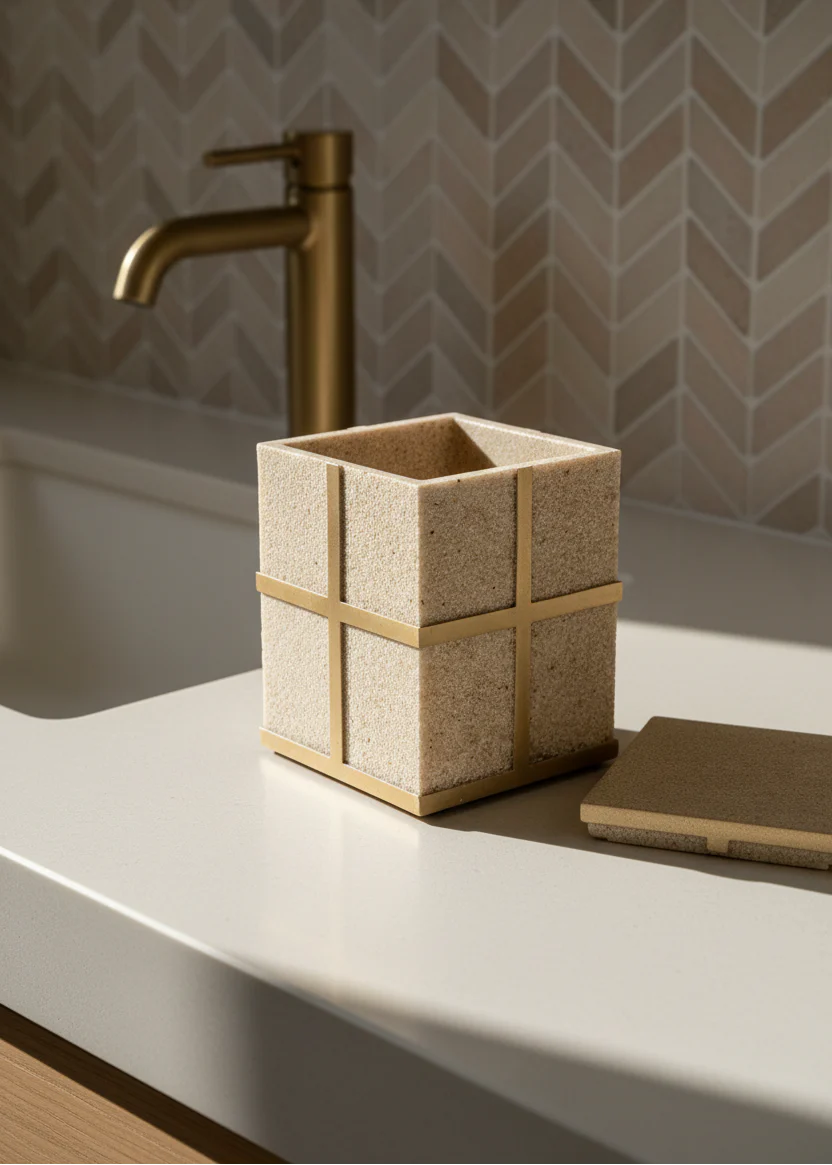 Axia Cotton Jar - Beige - Image 4