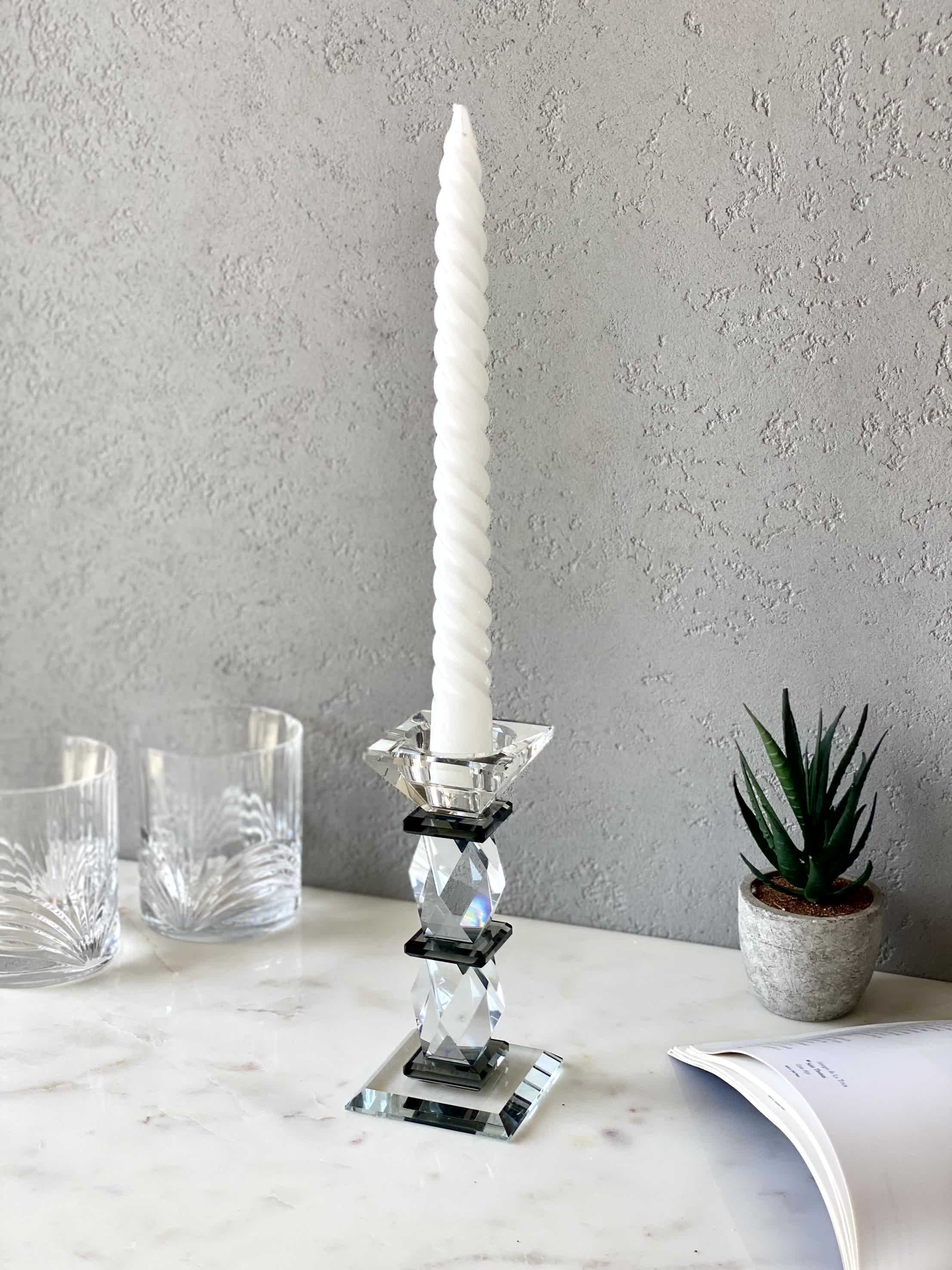 Black Axis Candle Stand - Medium - Image 5