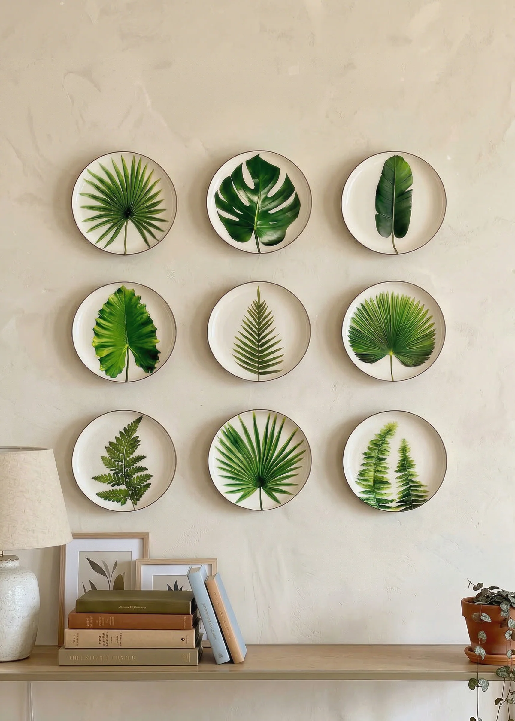 Botanic Wall Plates (Set of 3) - Image 4