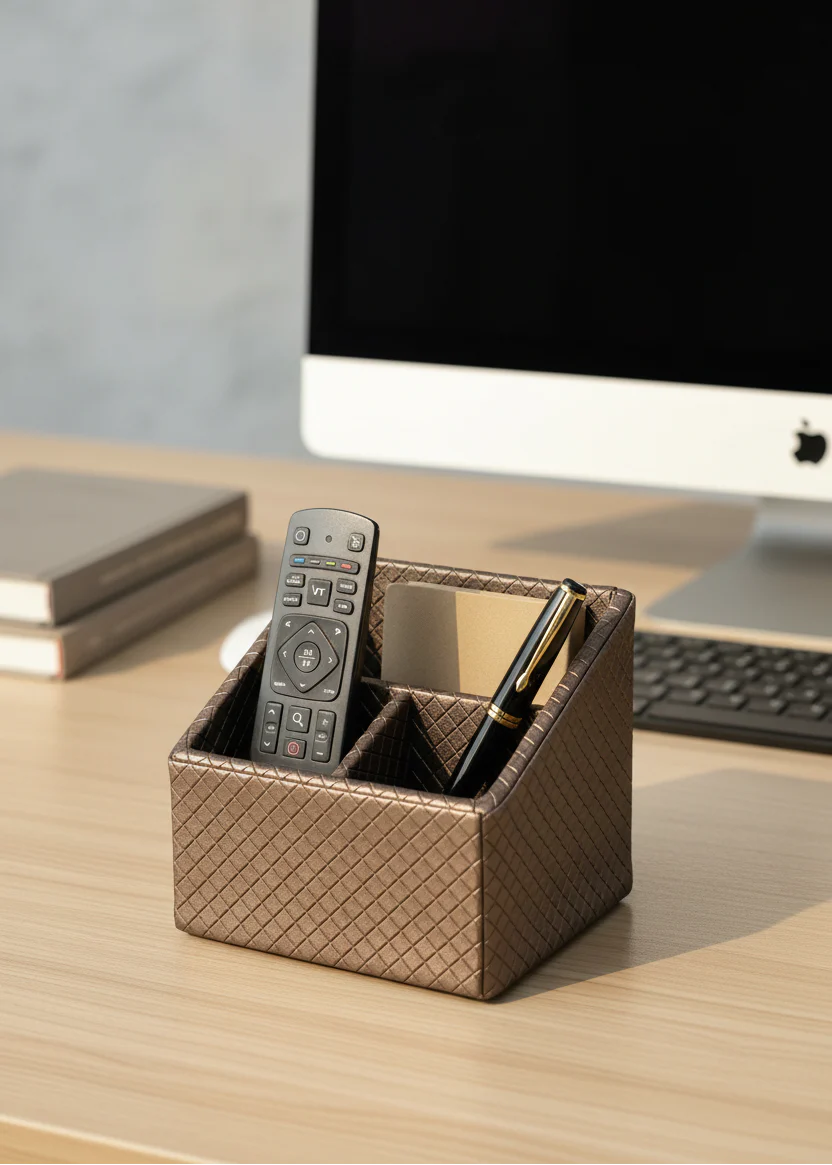 Braided Remote Holder Brown - Image 5