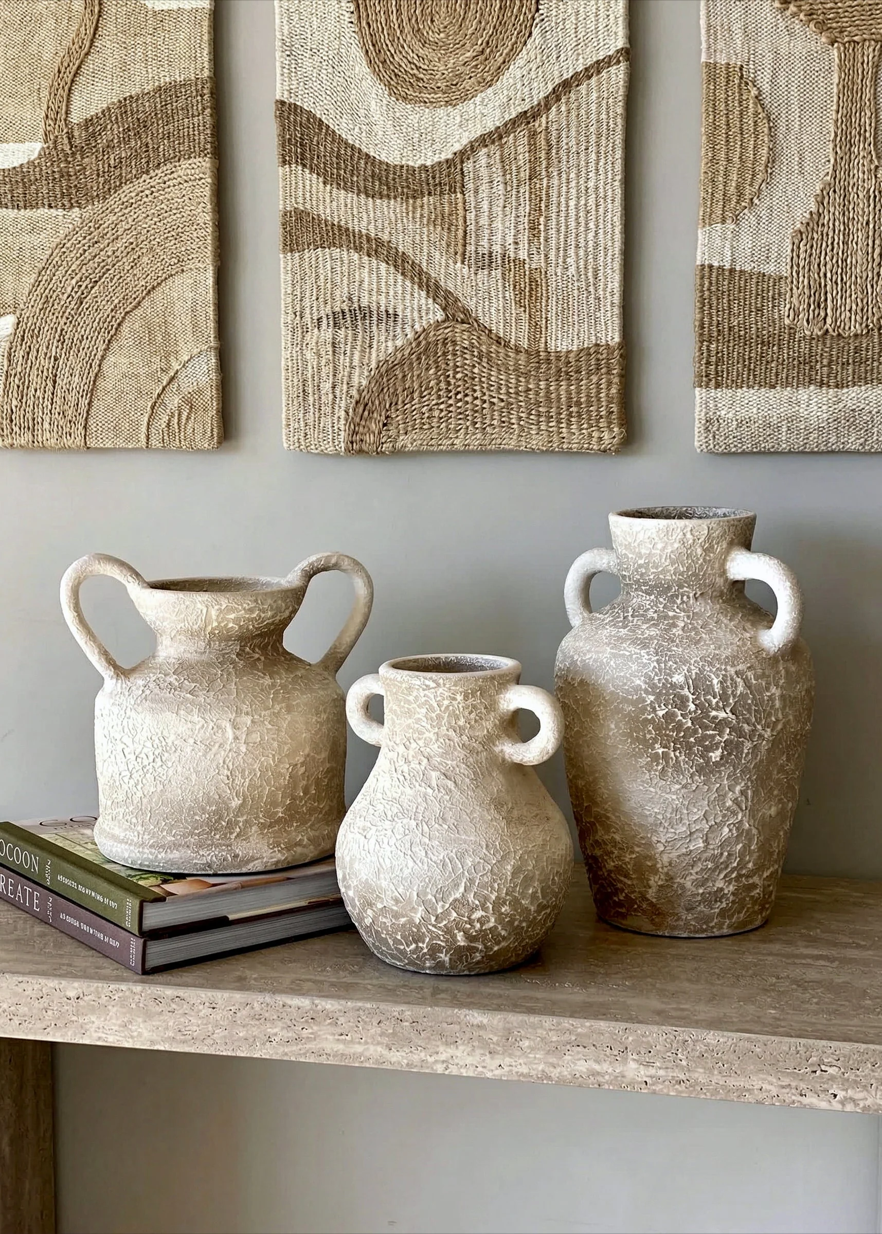 Cera Rustic Terracotta Vase - Large - Image 2