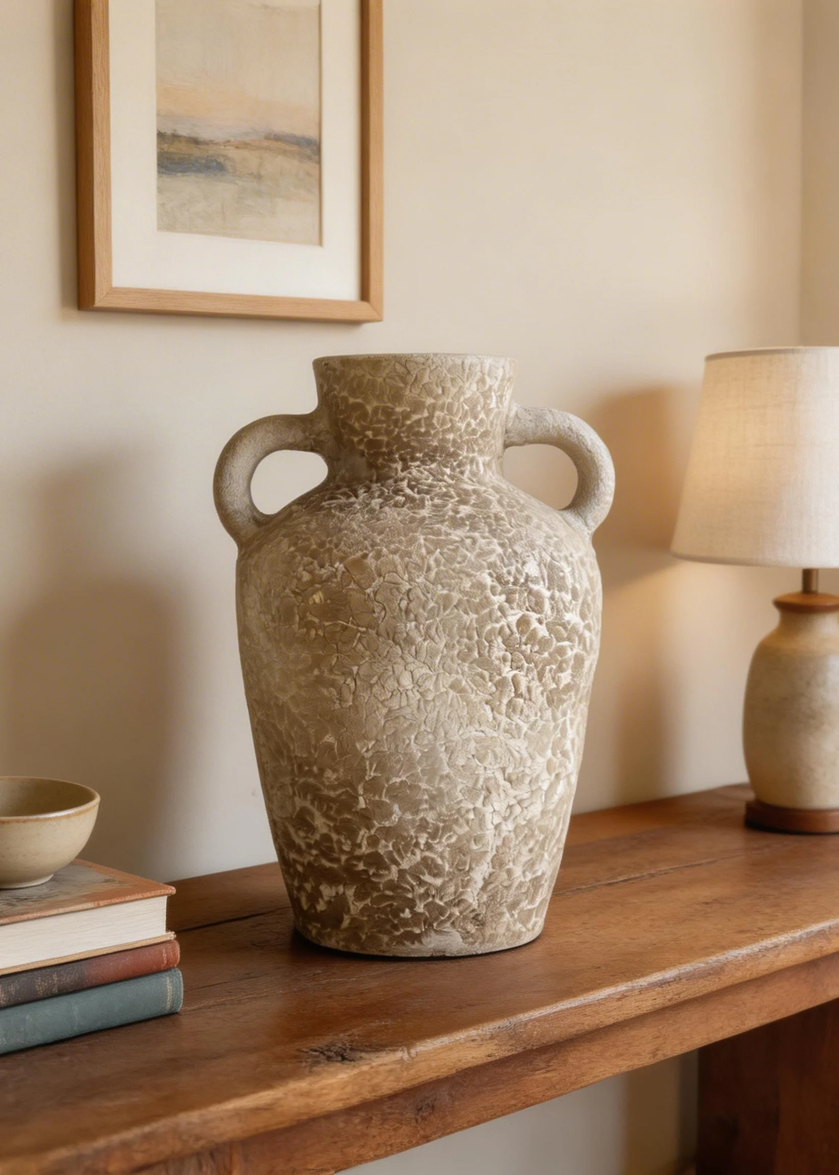Cera Rustic Terracotta Vase - Large - Image 6