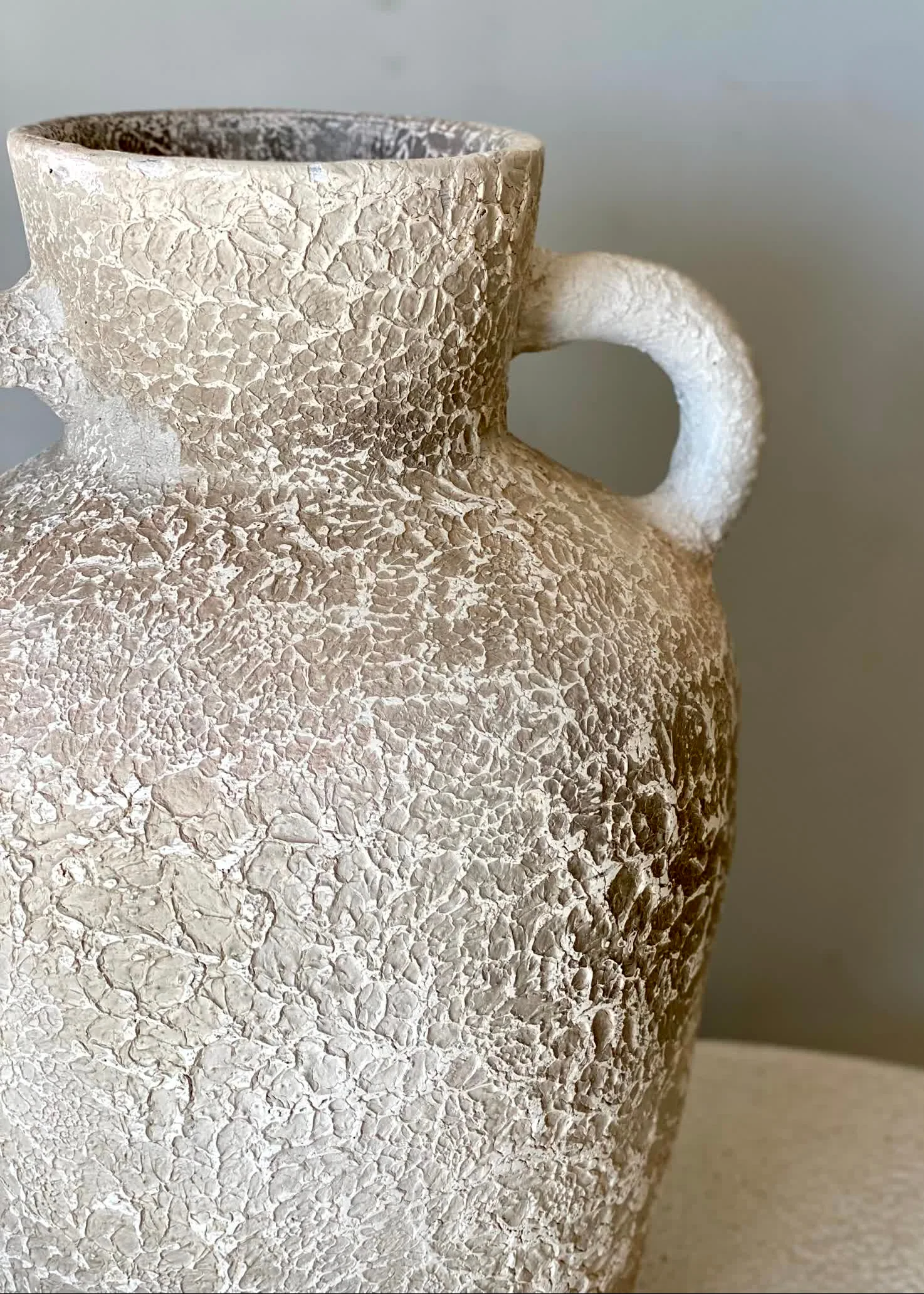 Cera Rustic Terracotta Vase - Large - Image 8