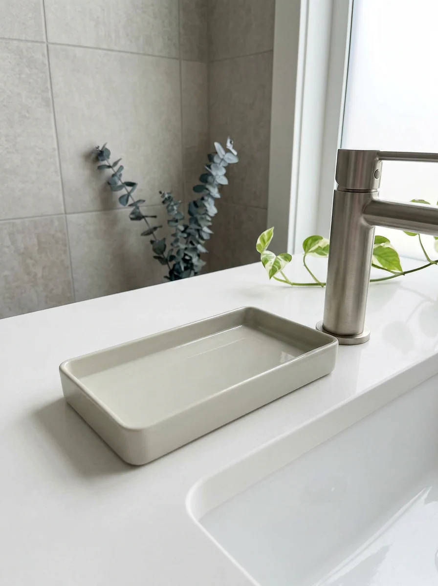 Chaton Bathroom Tray - Beige - Image 2