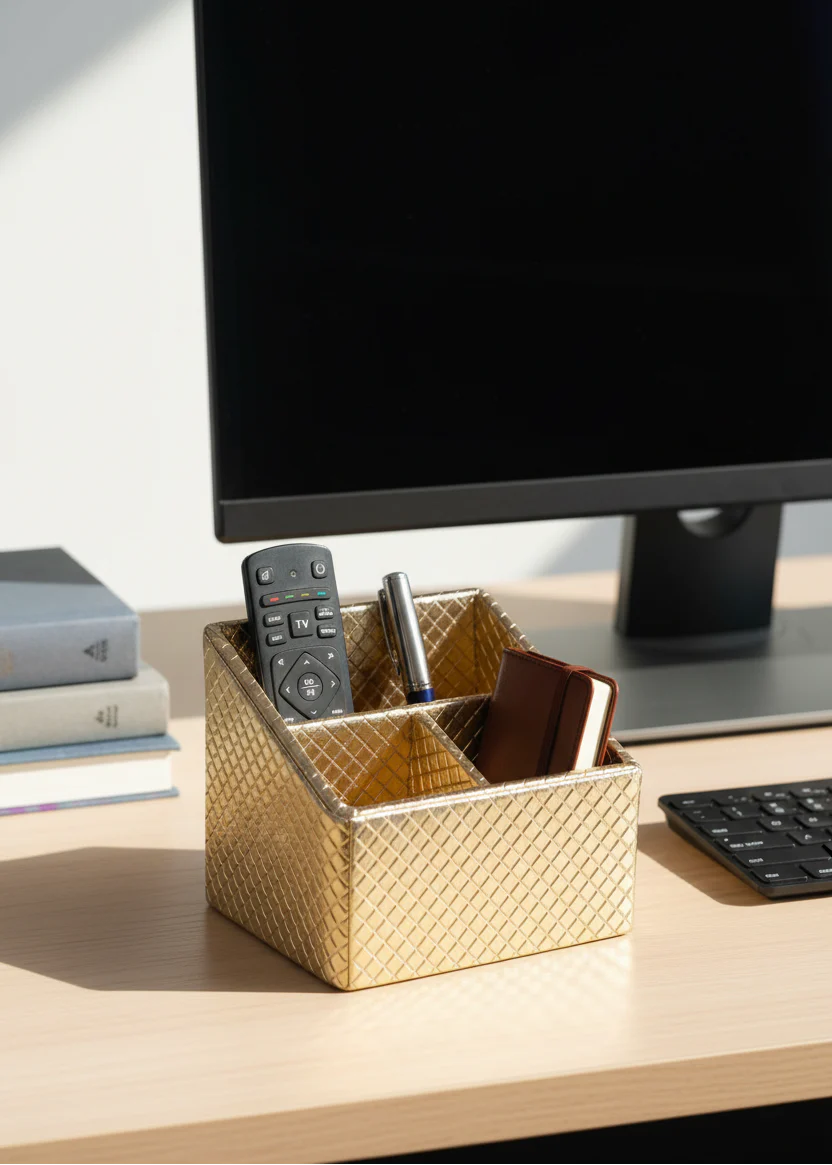 Braided Remote Holder Gold - Image 5