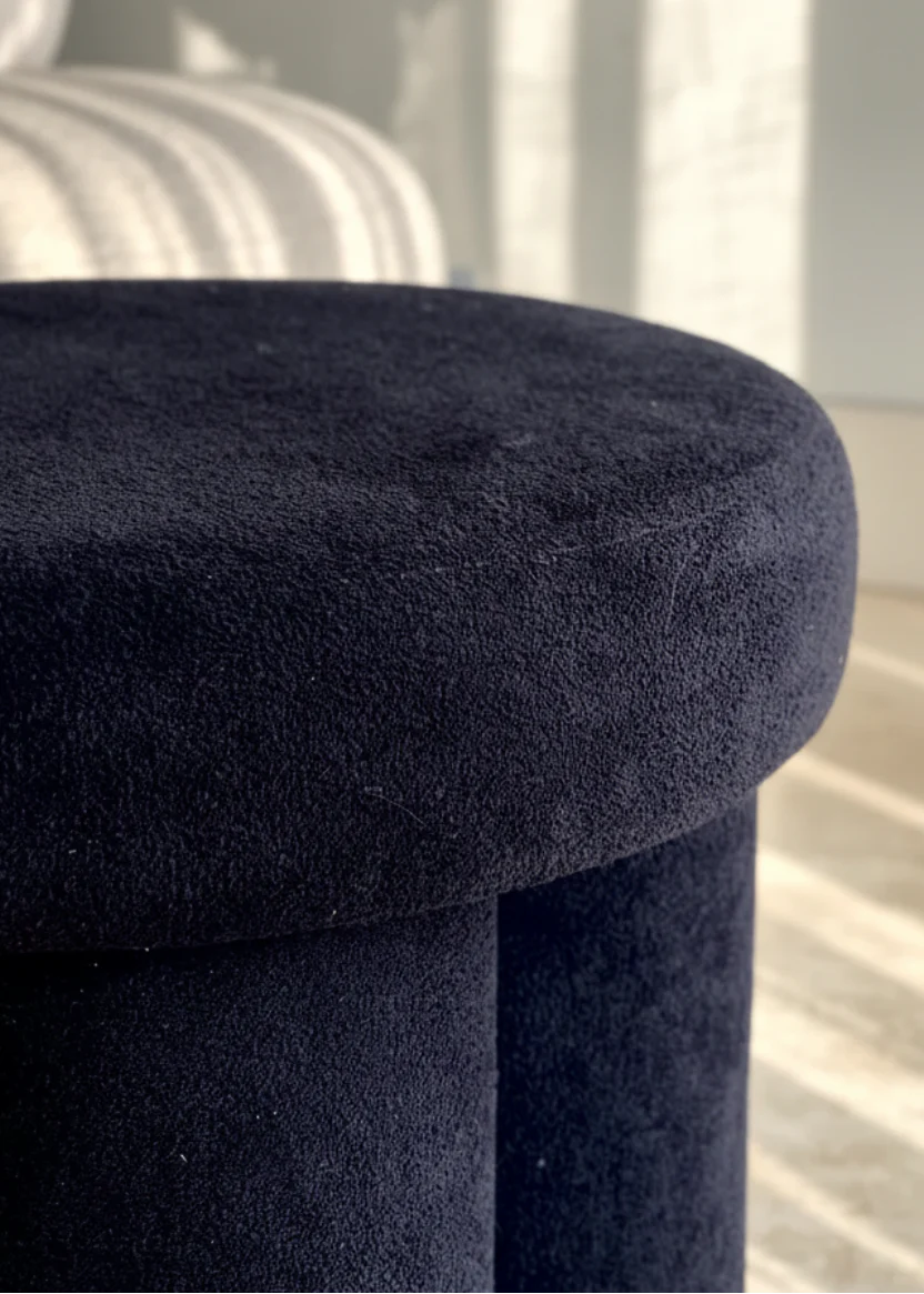 Derby Pouffe - Black - Image 8