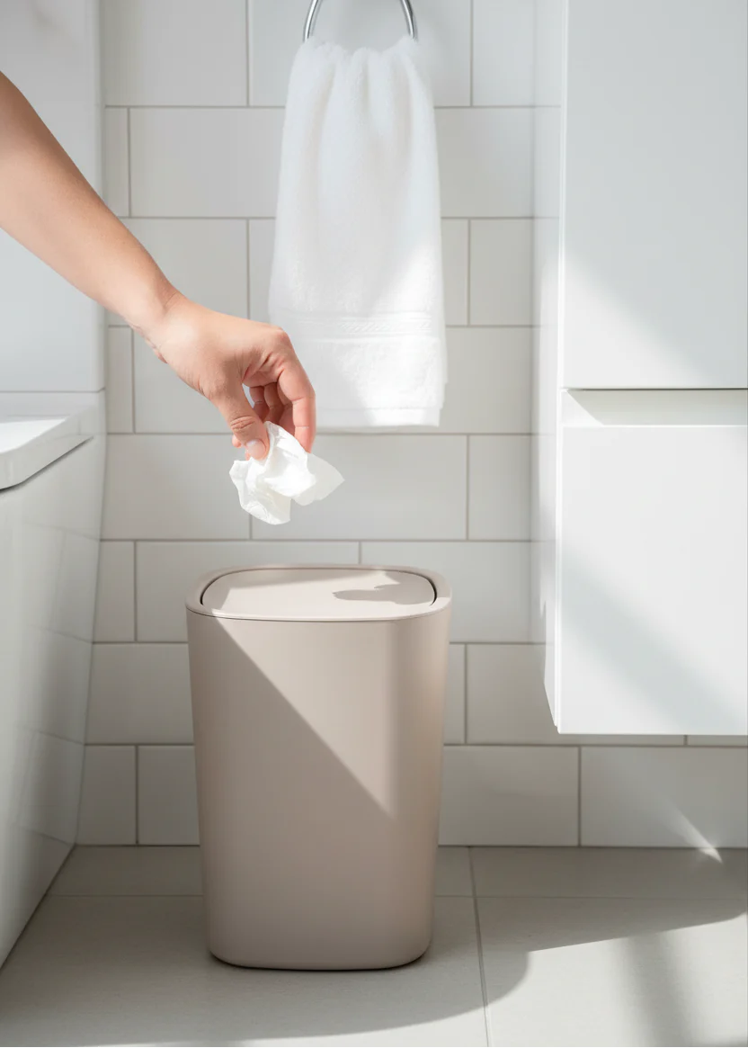 Elixir Dustbin - Beige (8L) - Image 5