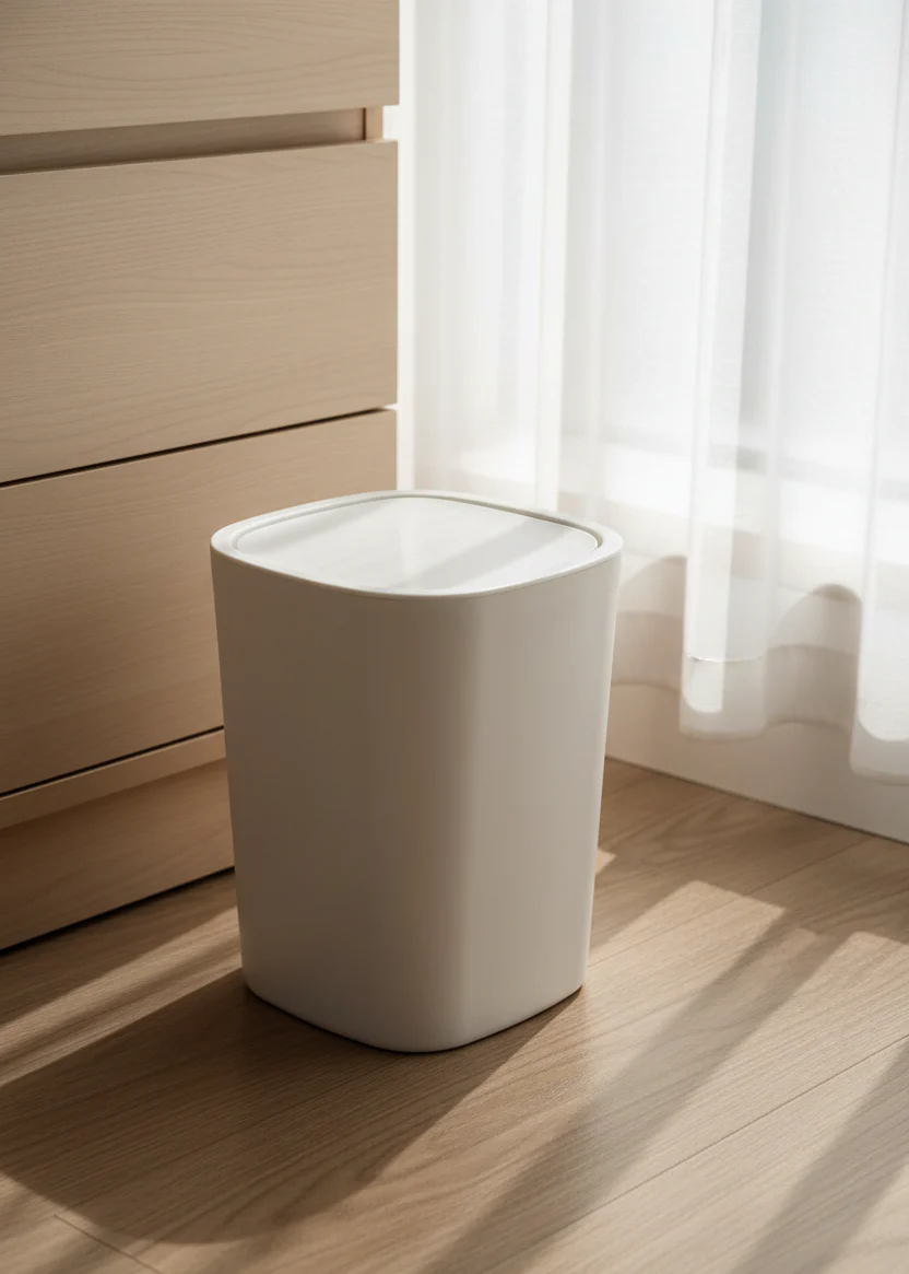 Elixir Dustbin - White (8L) - Image 4