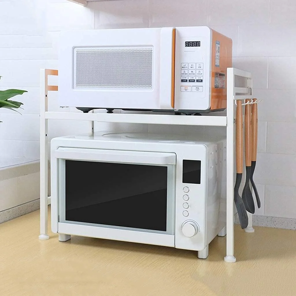 Expandable Microwave Stand - White - Image 2