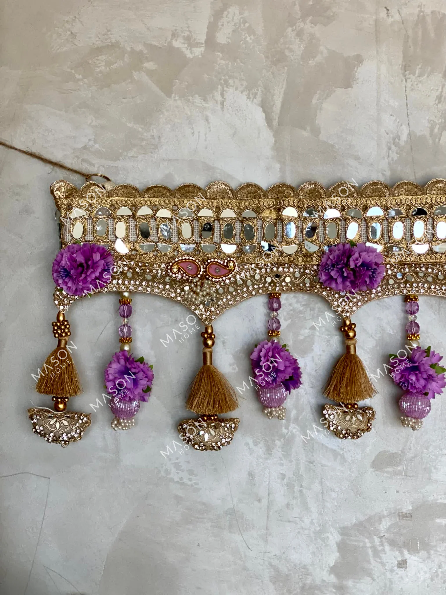 Festive Lavender Luxe Toran - Image 4