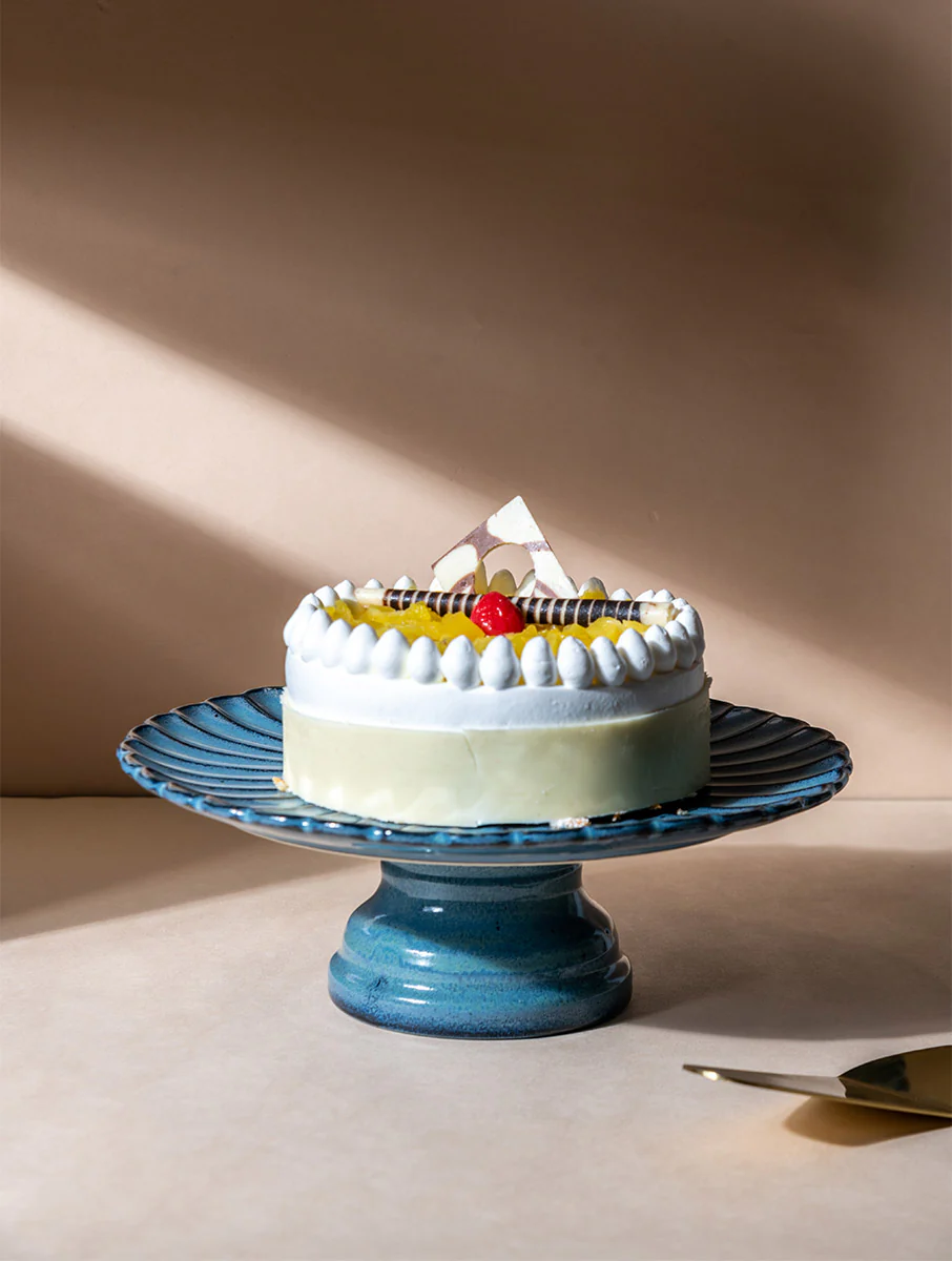Flower Cake Stand - Ceramic - Image 2