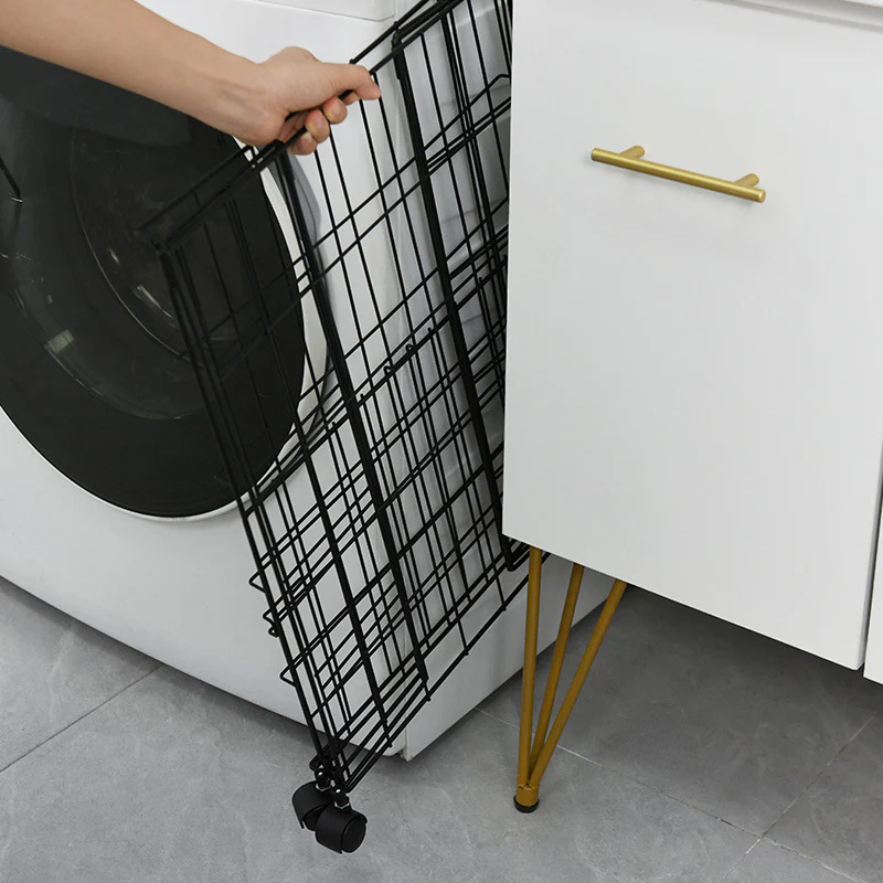 Foldable Laundry Basket - White - Image 5