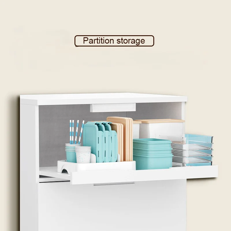 Food Container Lid Organizer - White - Image 7