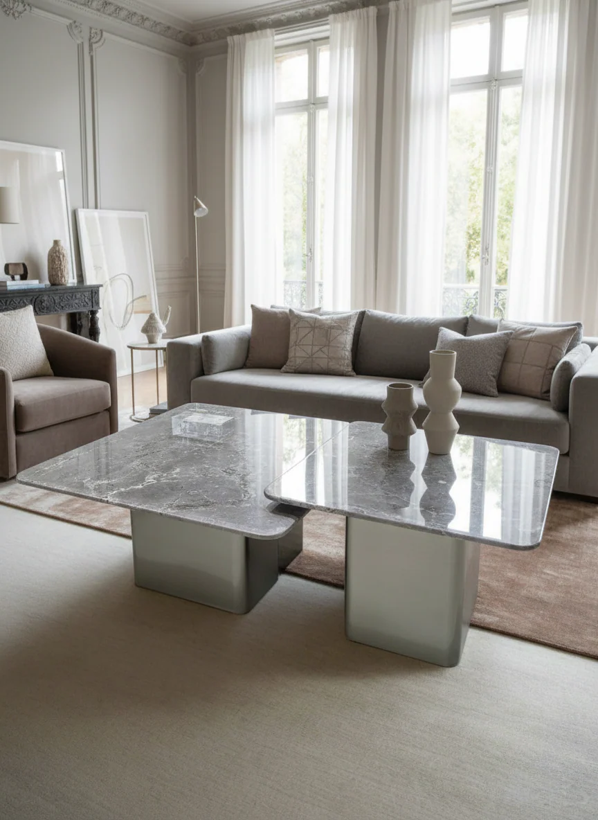 Genoa Coffee Table - Set of 2 (Only For Mumbai) - Image 5
