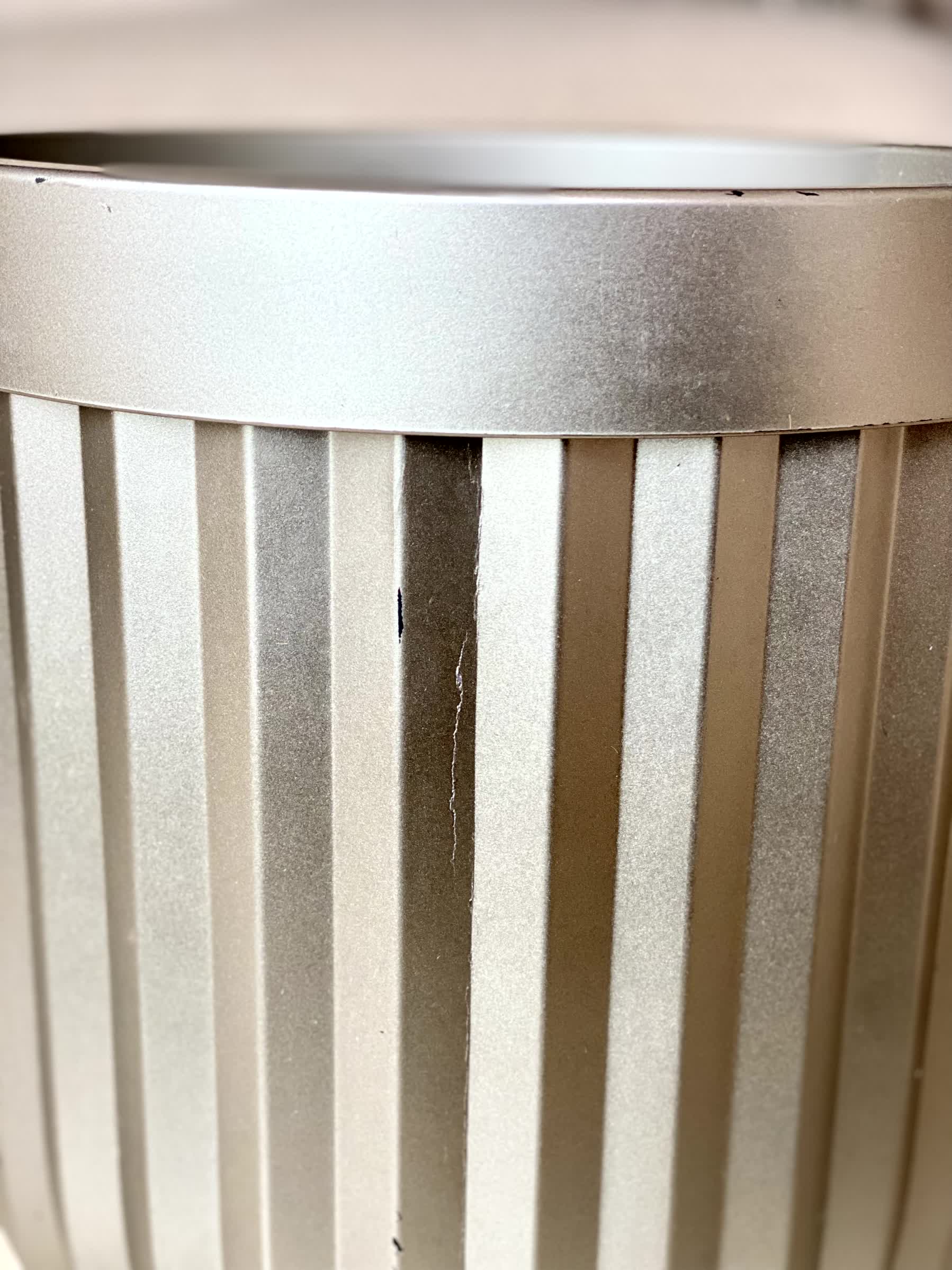 Grove Metallic Grey Planters - Image 7
