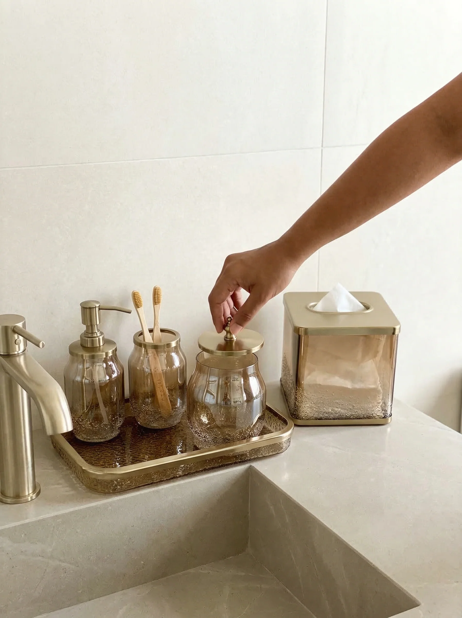 Imperium Gold Bath set - (Set of 4) - Image 2