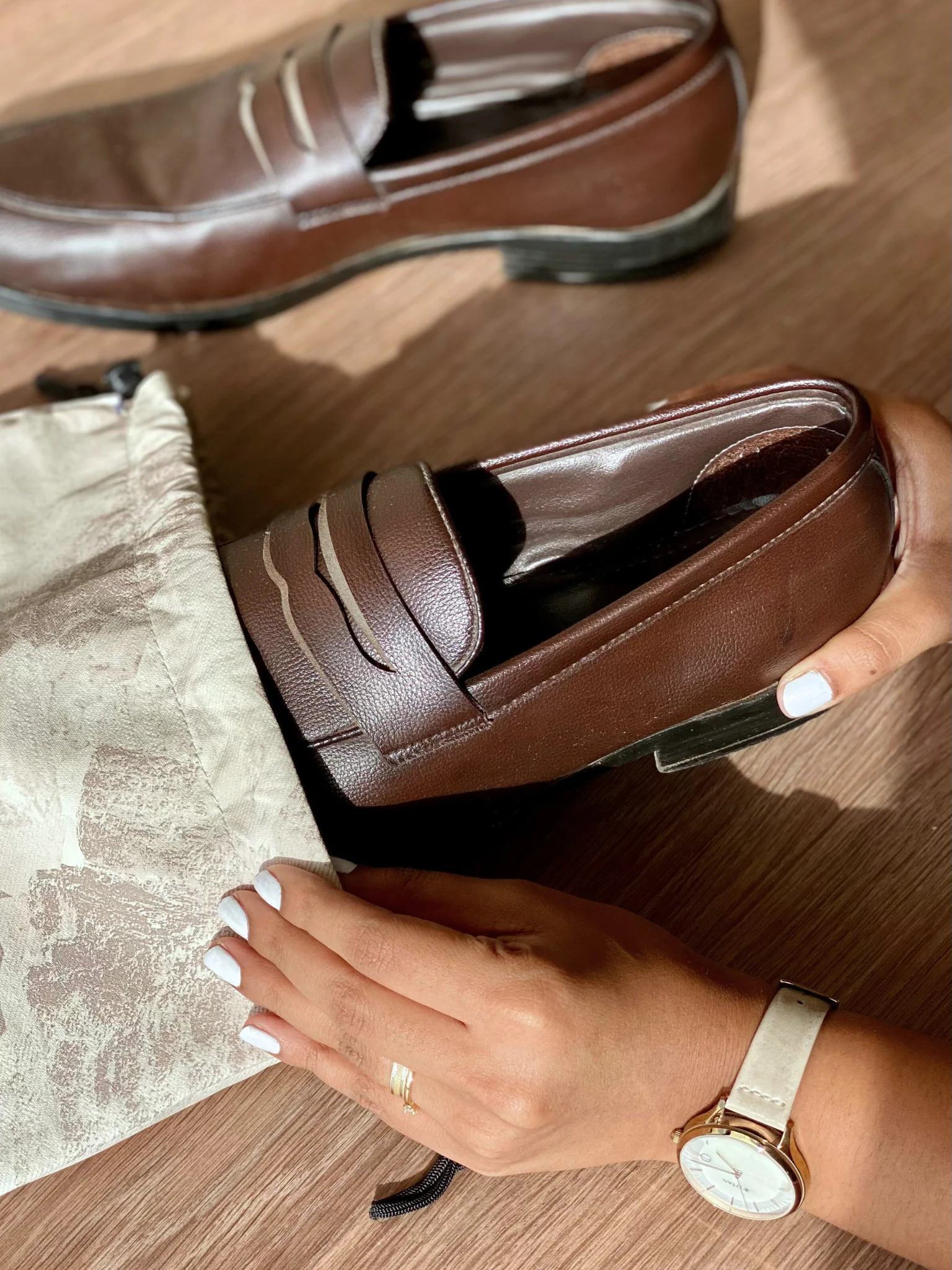Indo Latte Shoe Bag Pouch - Image 8
