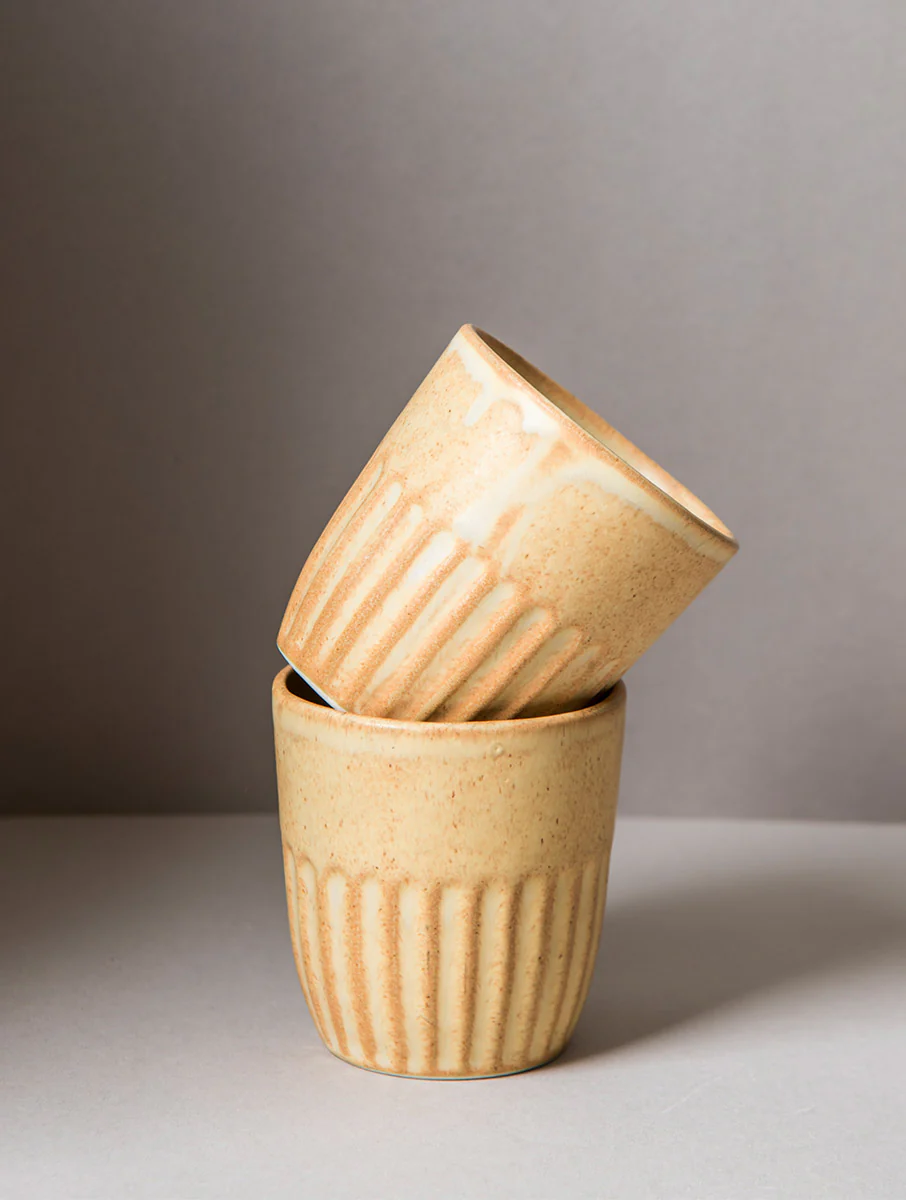 Kulhad - Beige (Set of 2) - Image 3