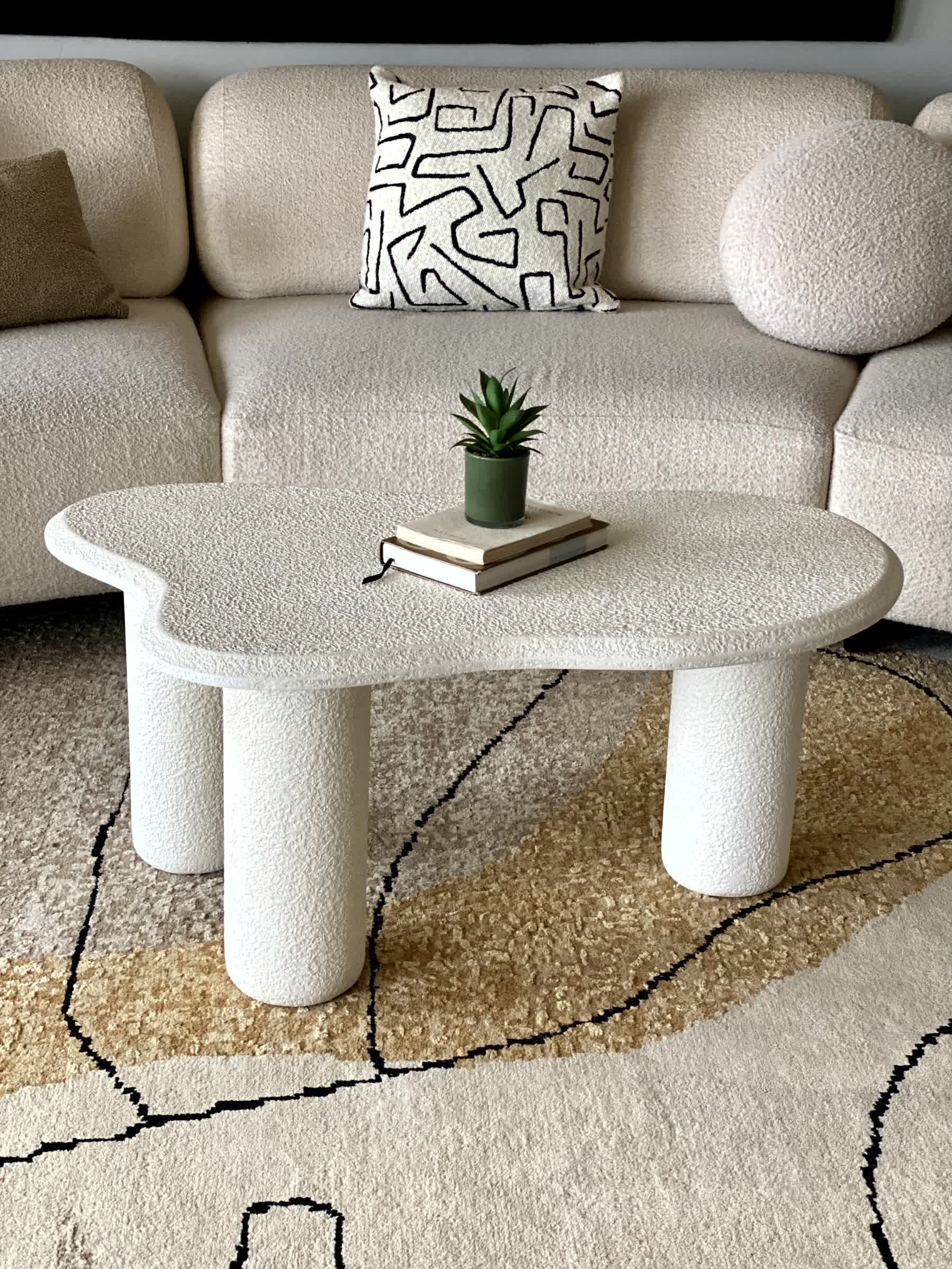 Manhattan Coffee Table - Ivory - Image 6