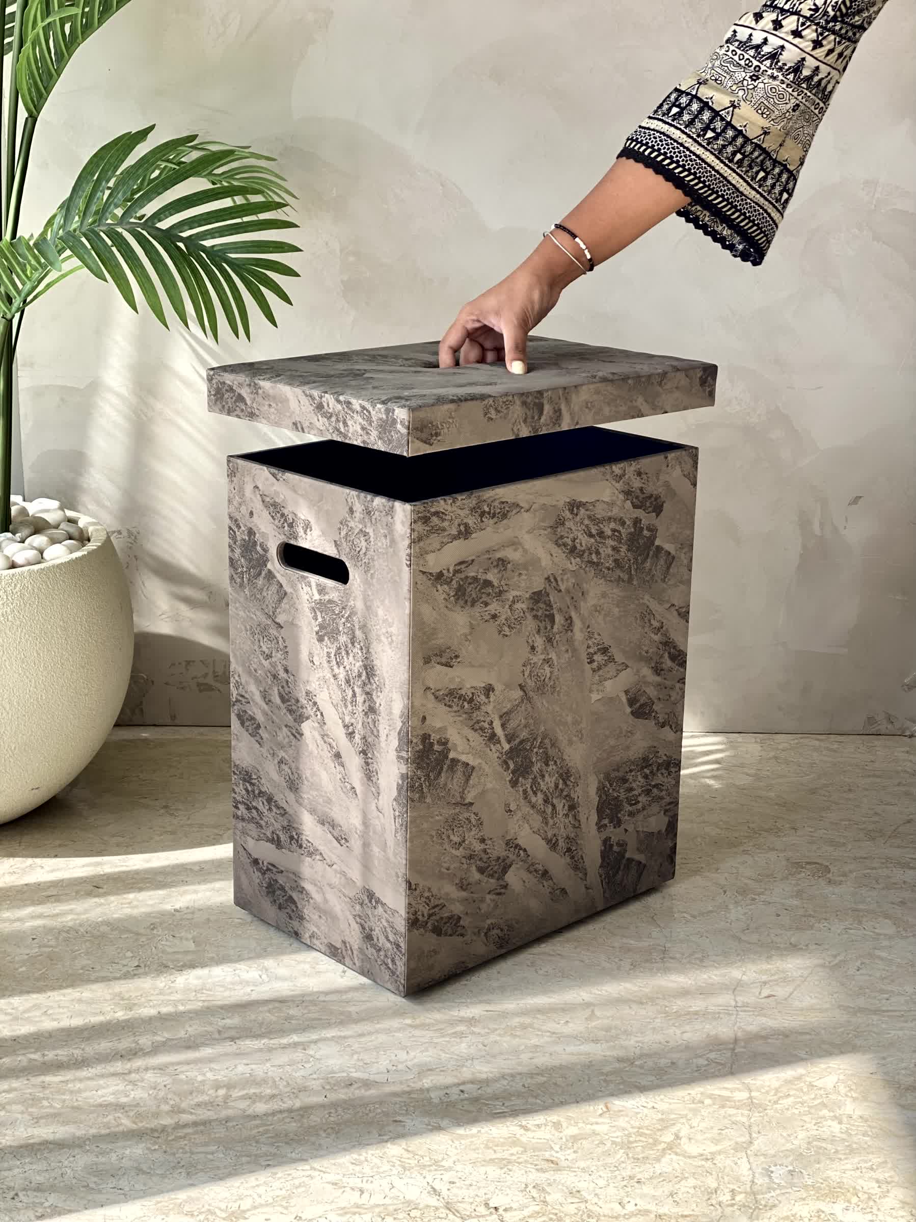 Indo Mocha Laundry Basket - Image 5