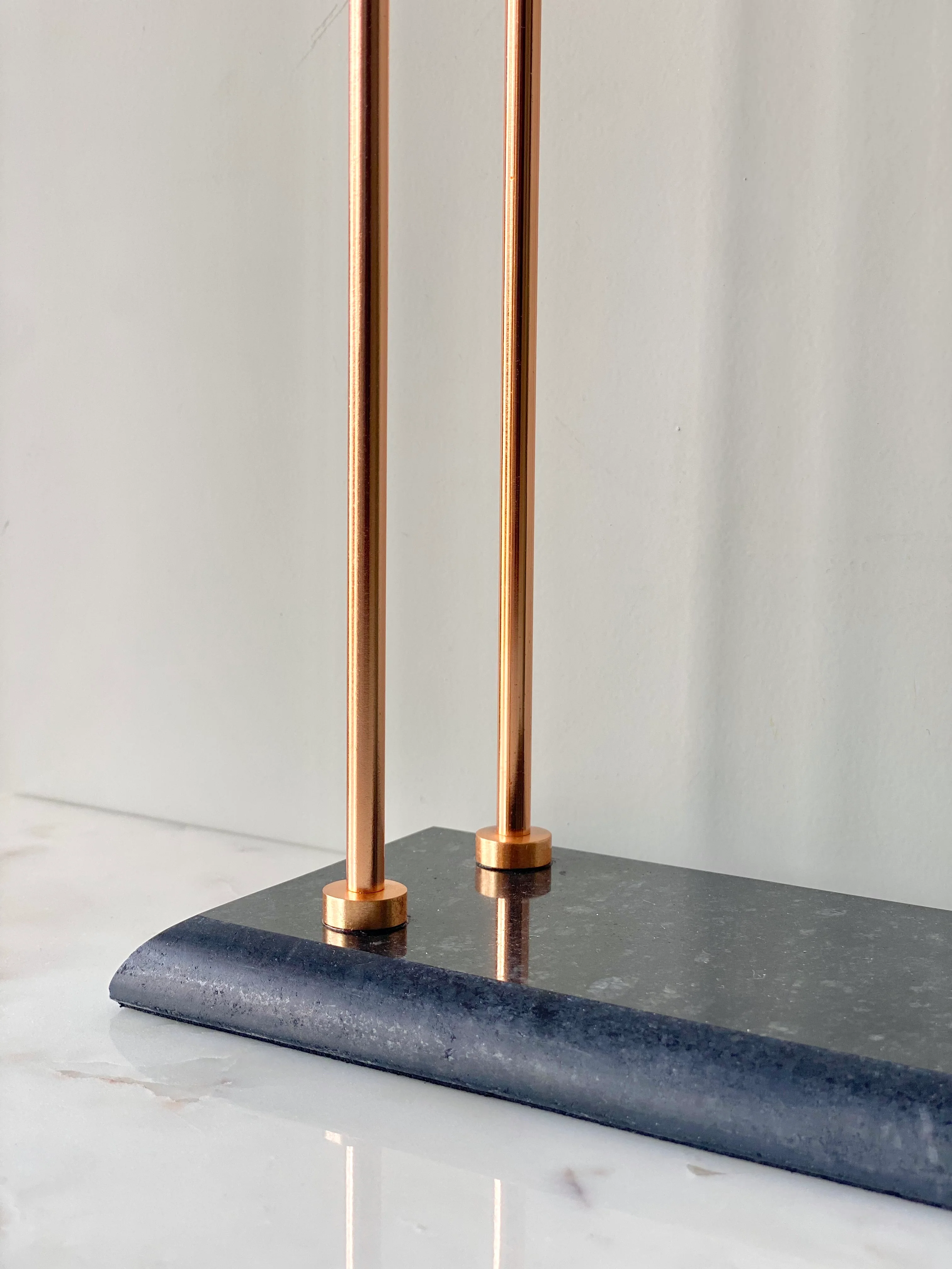 Melrose Hand Towel Stand - Black & Rose Gold (Only For Mumbai) - Image 8