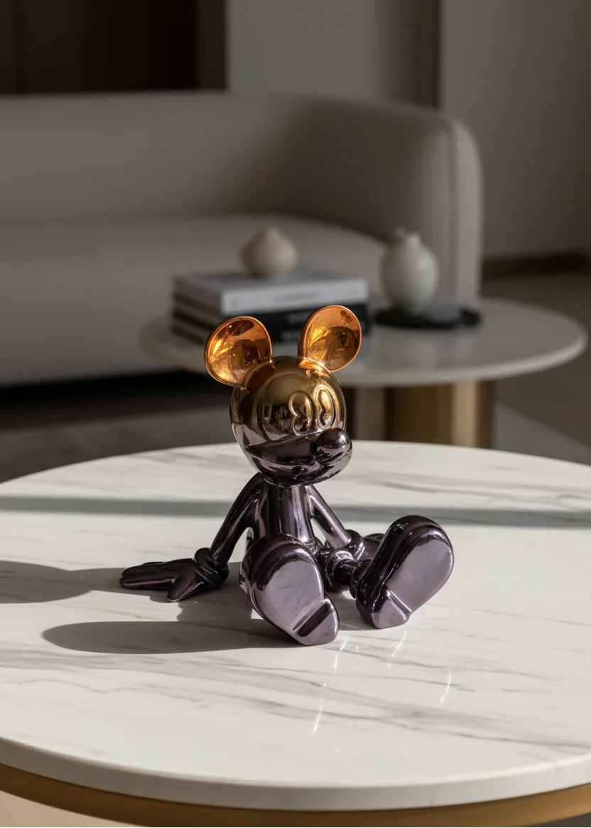 Metallic Micky Mouse Artefact - Small - Image 2