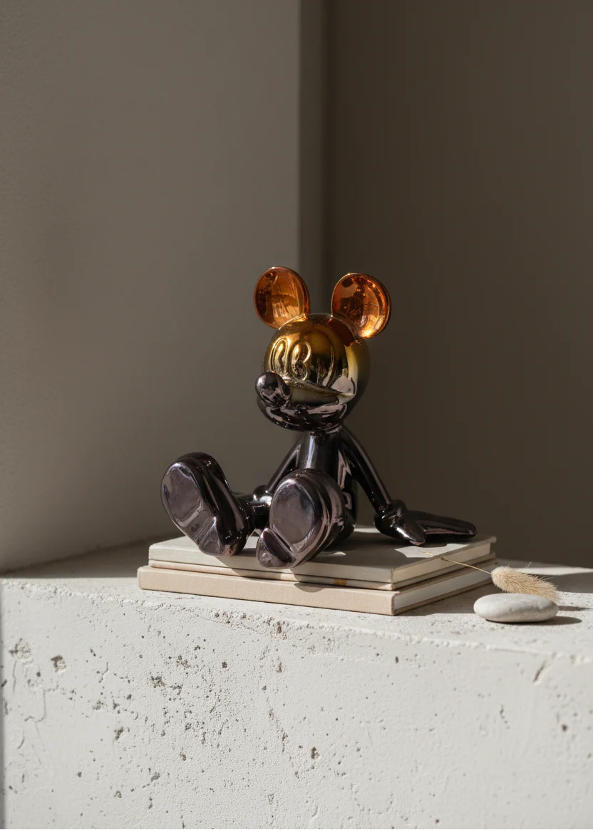 Metallic Micky Mouse Artefact - Small - Image 5