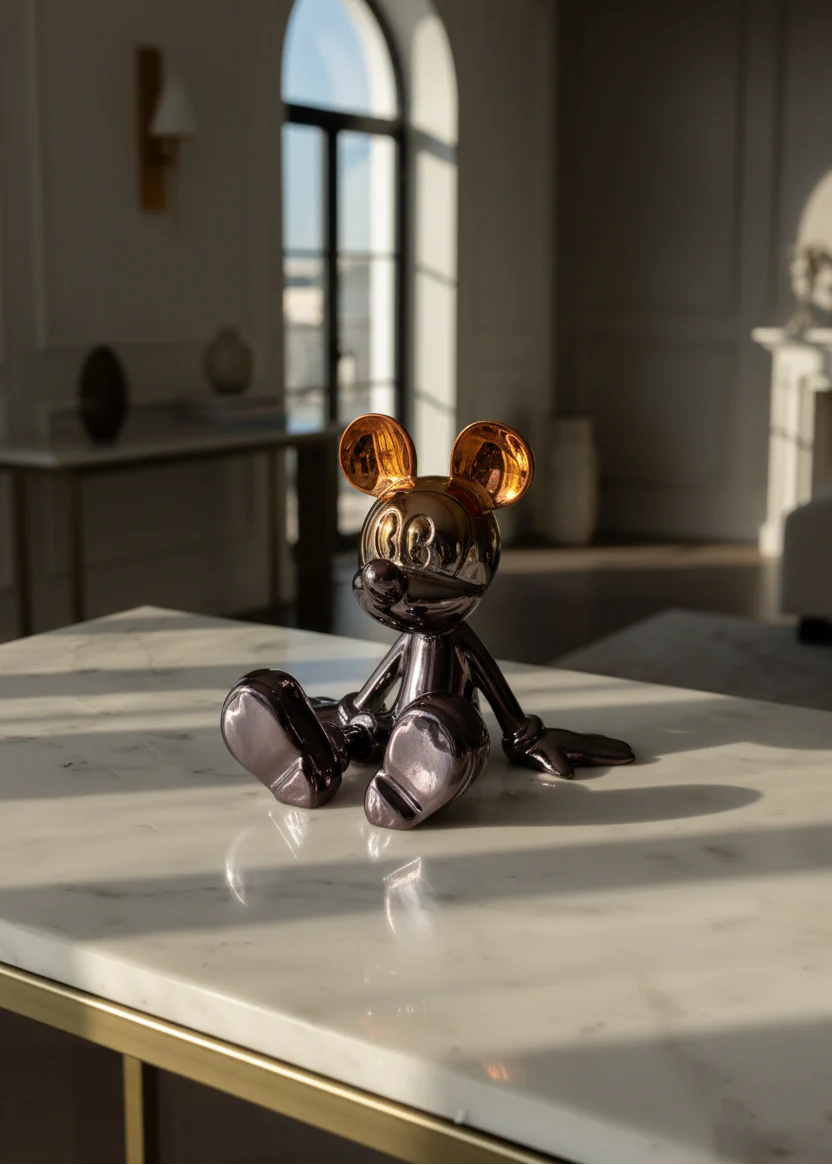Metallic Micky Mouse Artefact - Small - Image 6