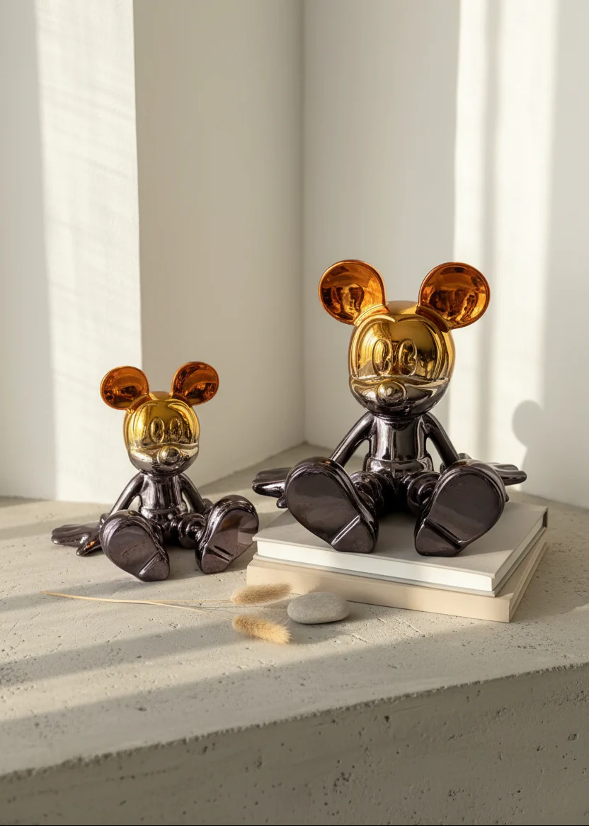Metallic Micky Mouse Artefact - Small - Image 7