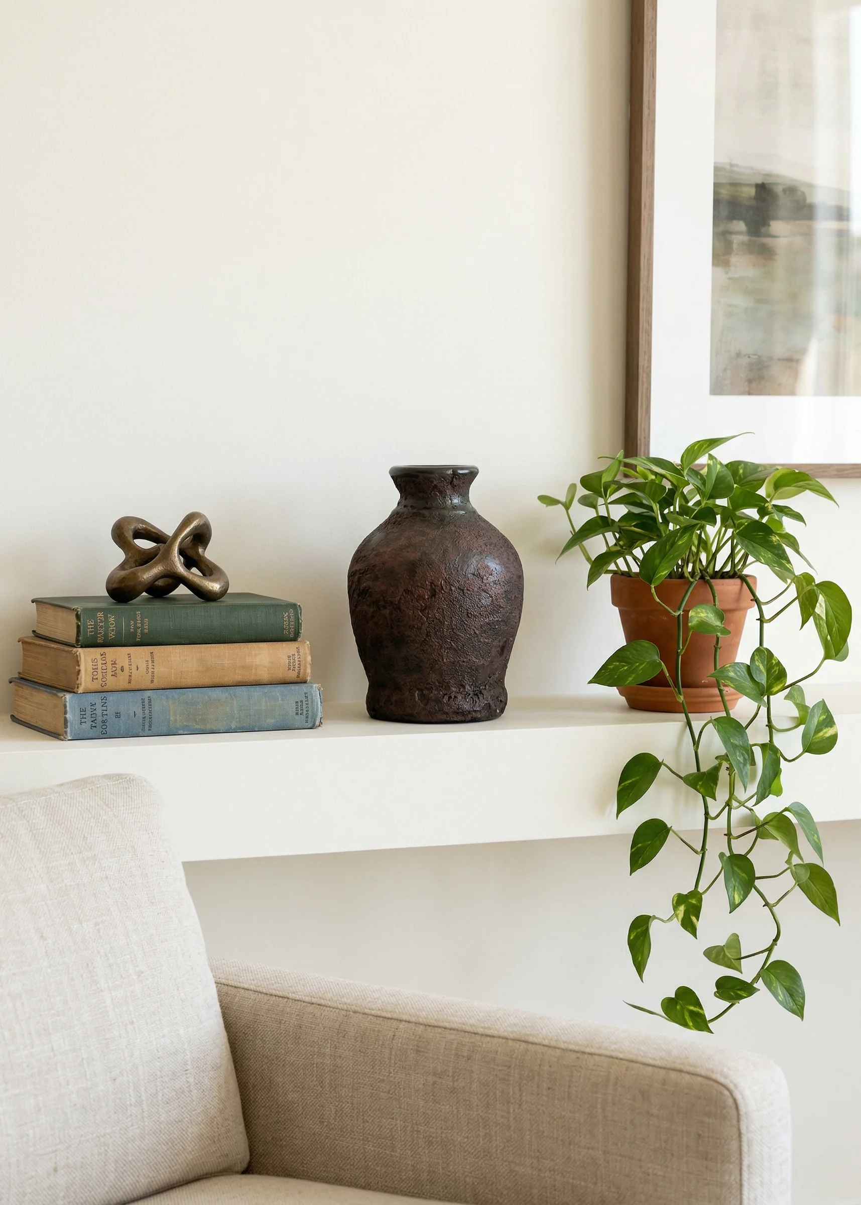 Mudstone Rustic Terracotta Vase - Small - Image 7