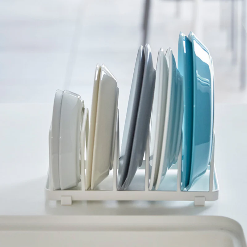 Multi-Layer Plate Rack - White - Image 8