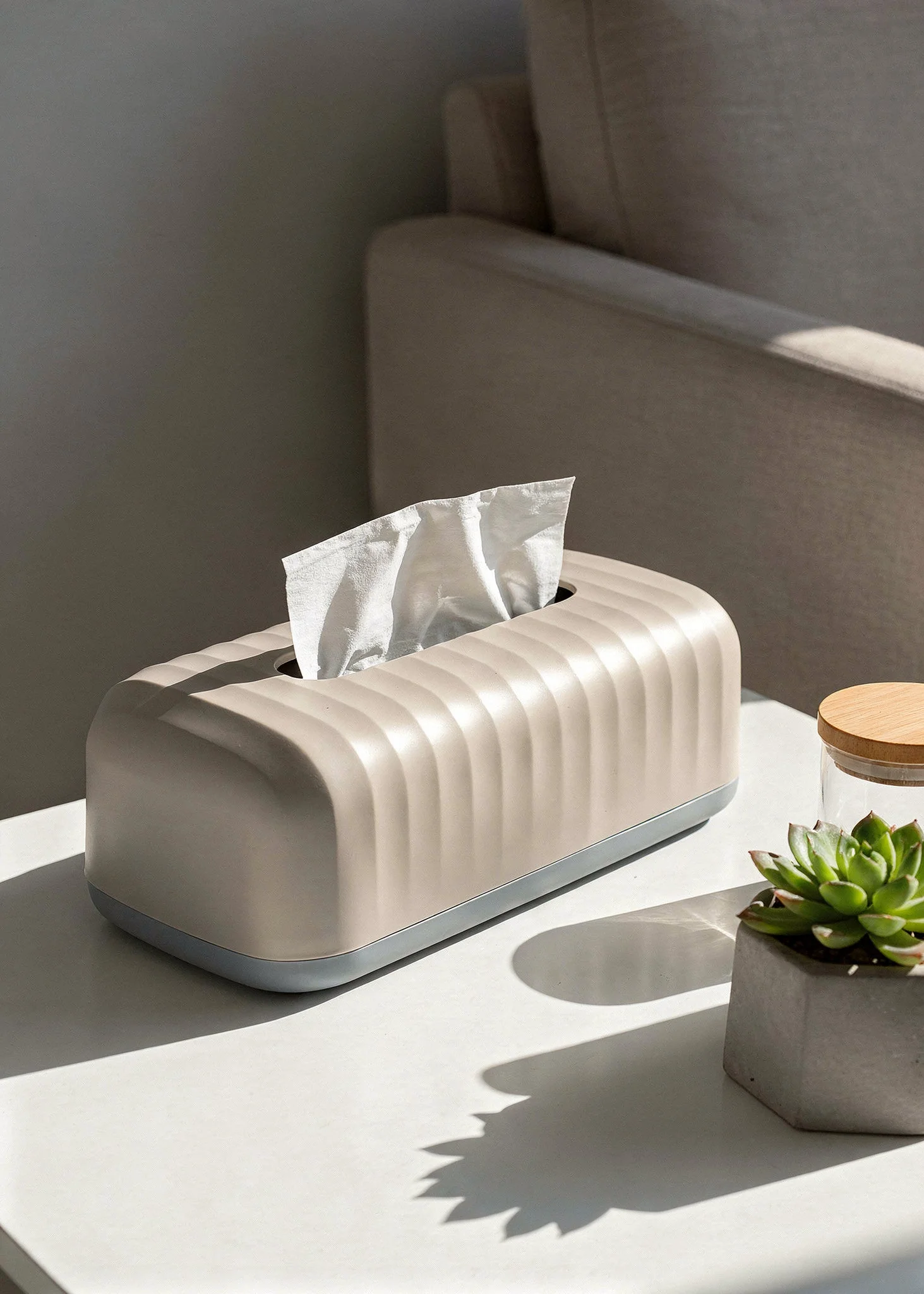 Museo Tissue Box - Beige